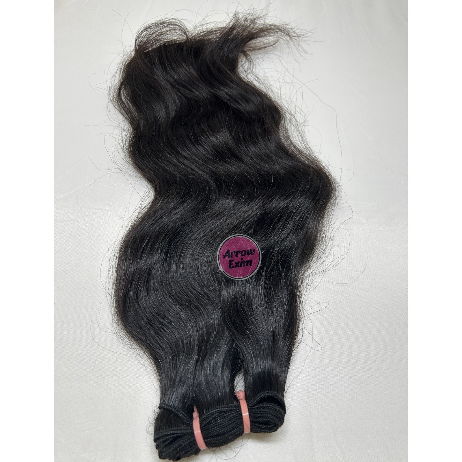 Single donor unprocessed 100% Natural Indian temple raw hair