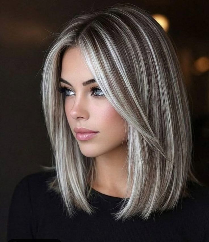 Balayage Blonde Brown Highlight 13×4 Lace Front Human Hair Wigs