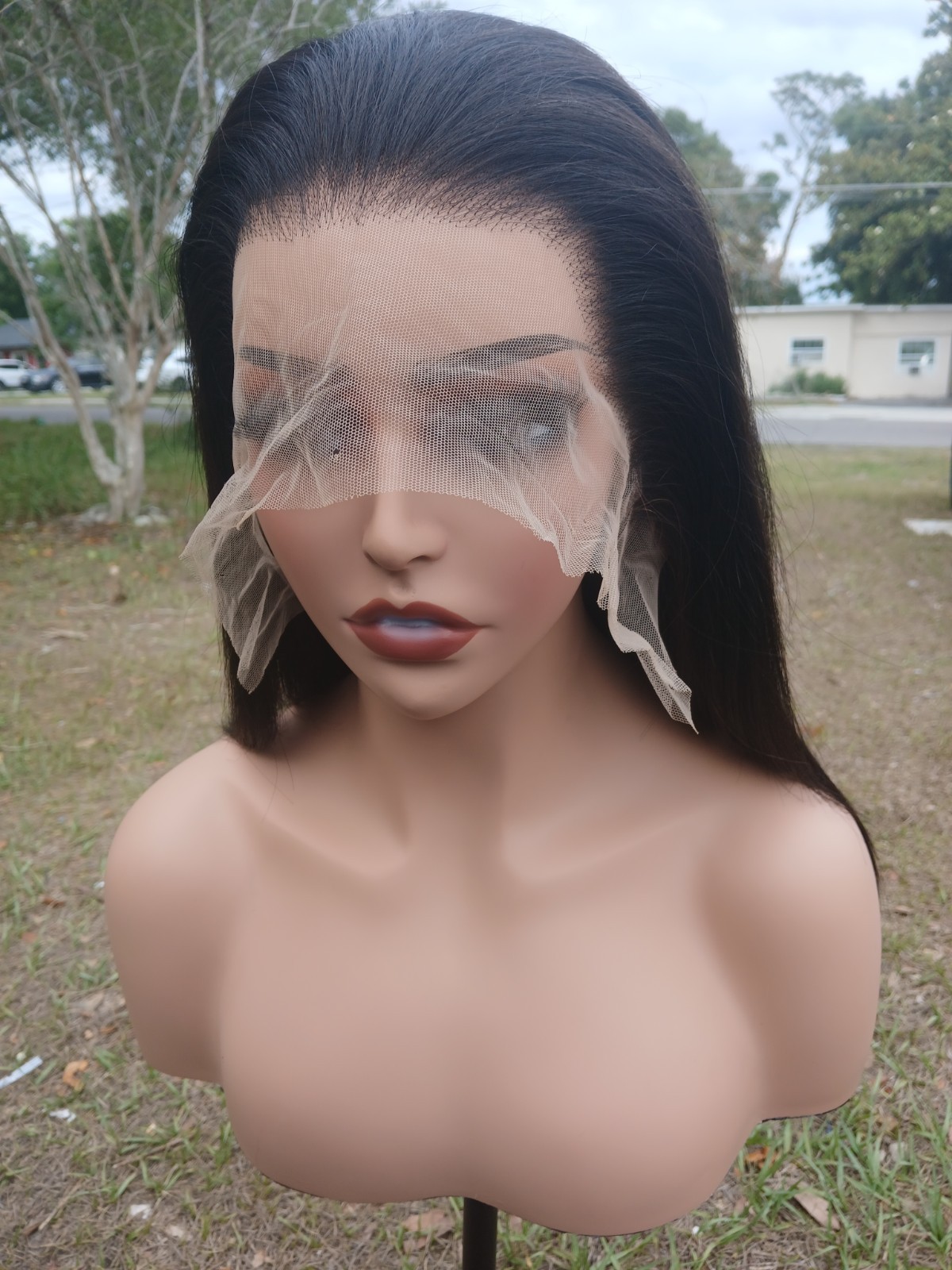HD Lace Front Wig 26 Inches – Brazilian Human Hair, 180% Density with Baby Hair