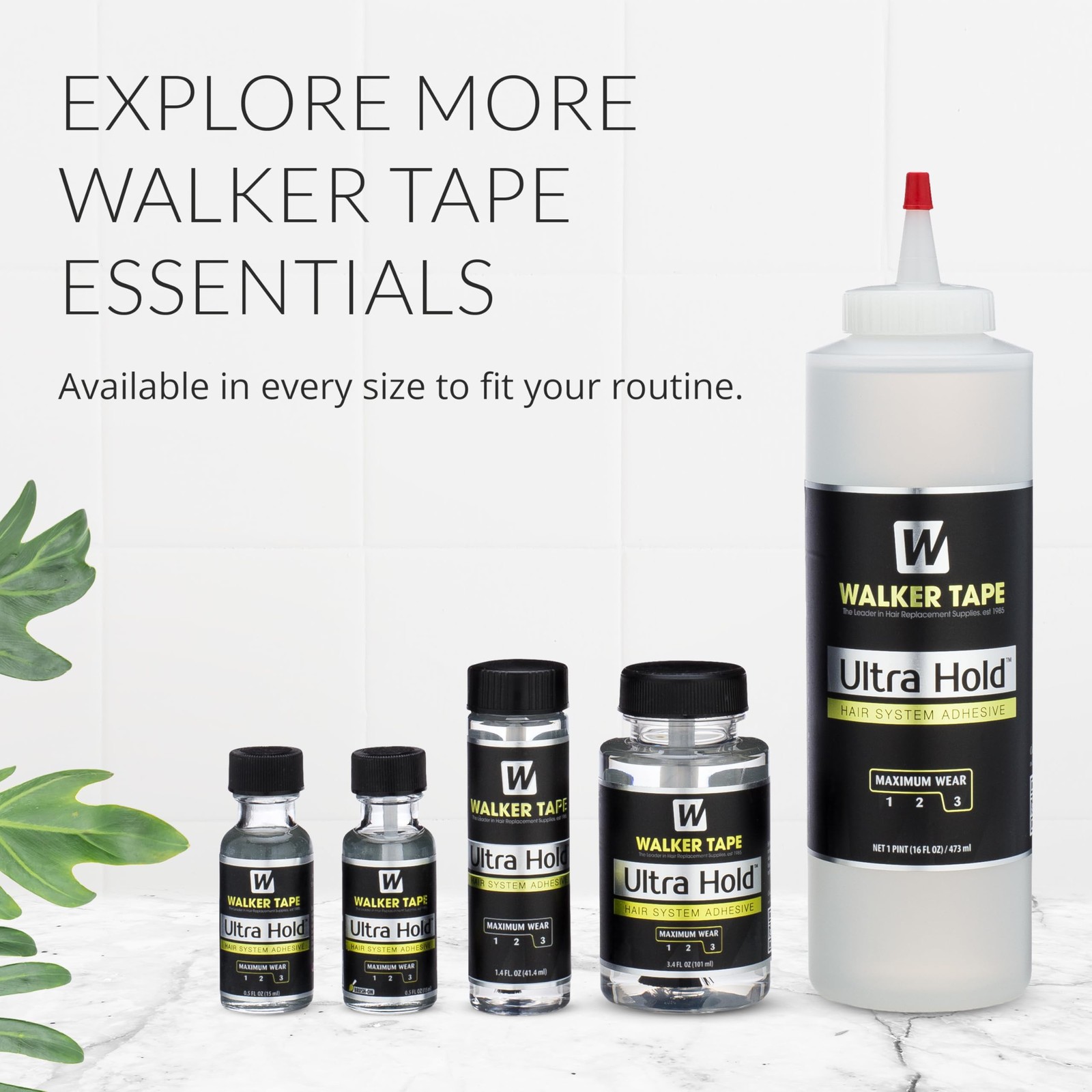 Walker Tape Ultra Hold Brush~On Wig Adhesive, Waterproof, 0.5 fl oz