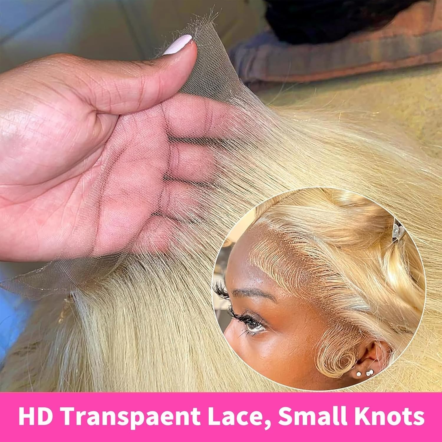 613 Blonde Wig Human Hair – Ideal for Daily Wear and Styling