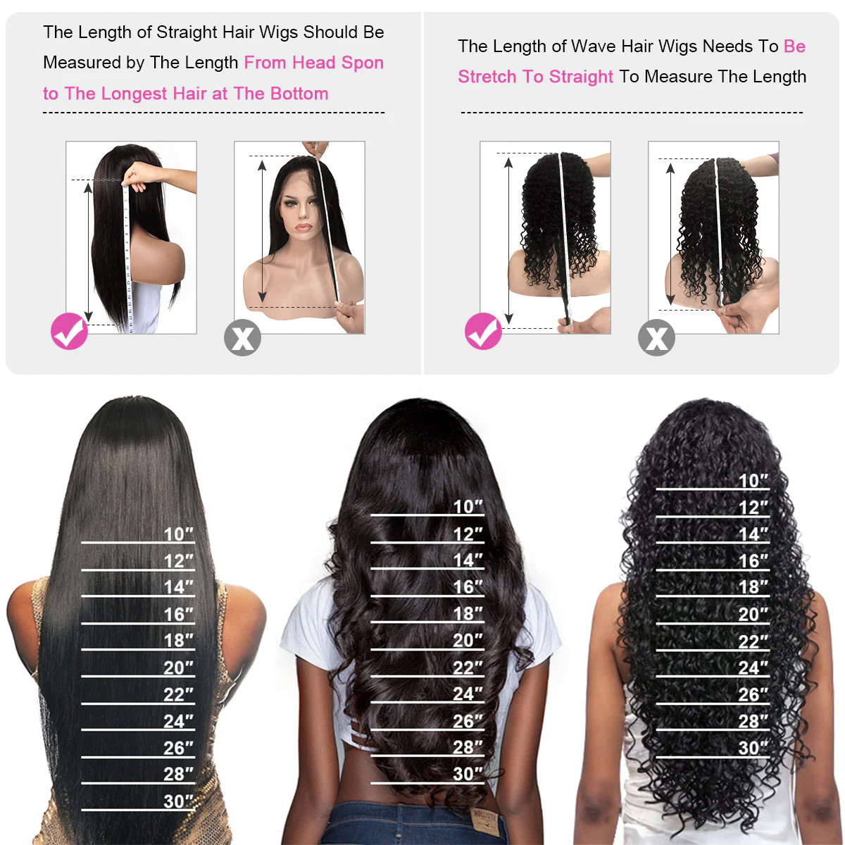 Kinky Curly Hair Wig 4×4 Lace Closure Wig Brazilian Human Hair Wigs 10-30inch