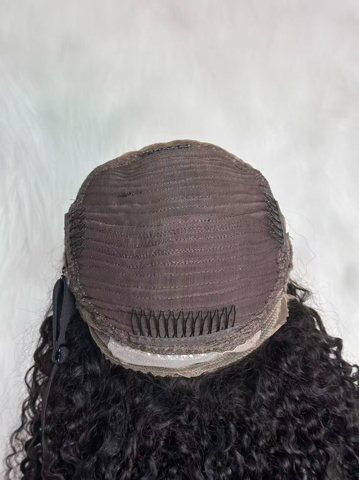 24inch 180% Density BYE BYE KNOTS 360 HD Lace Curly Wig With Invisible Strap