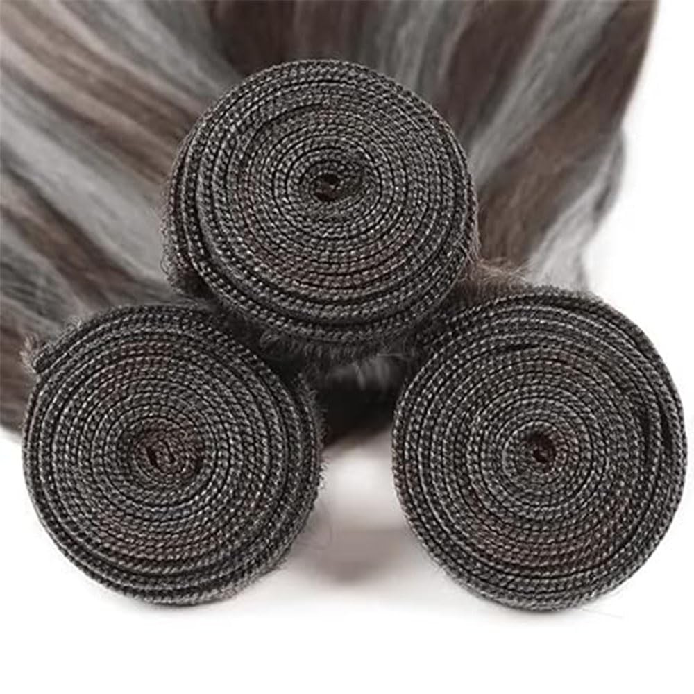 Labamiya P4/Grey Human Hair Bundles 20 22 24 Inch Straight Wave Human Hair