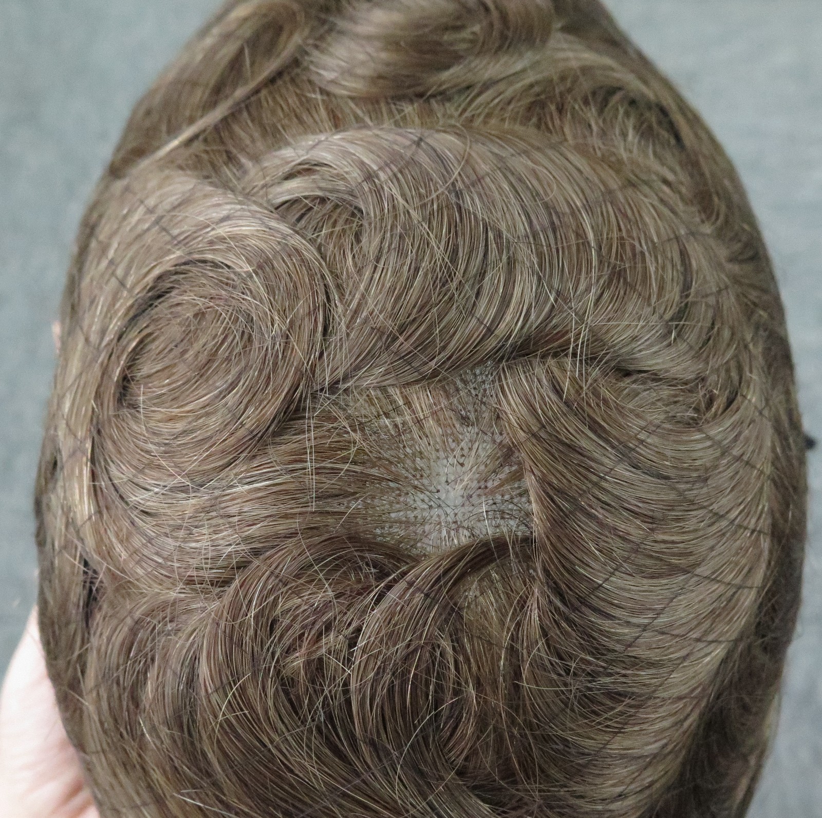 Toupee For Mens Human Hair Replecement System German Lace Gent Hairpieces 8×10”
