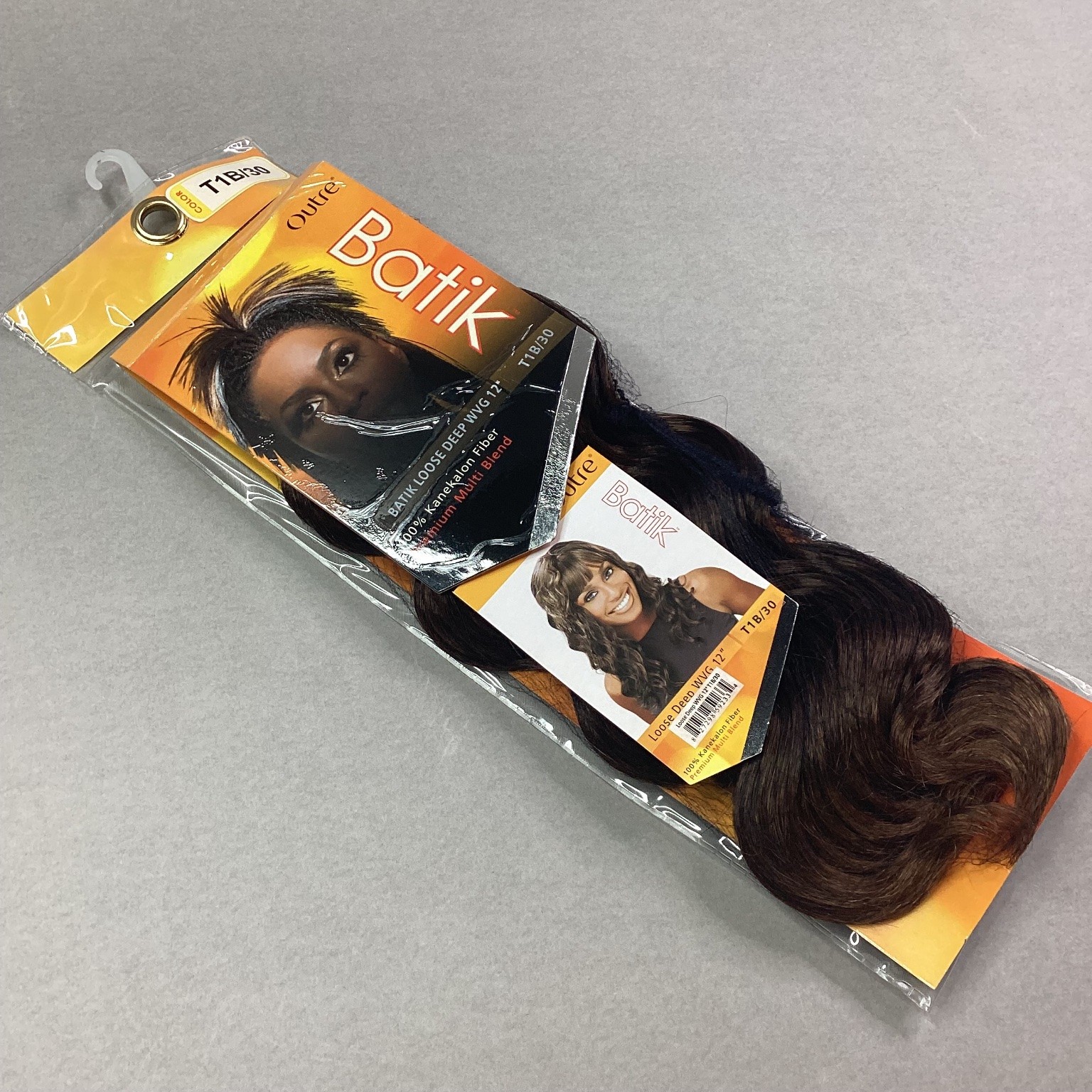 Outre Batik Loose Deep WVG Hair Extensions 12″ T1B/30 Kanekalon Fiber