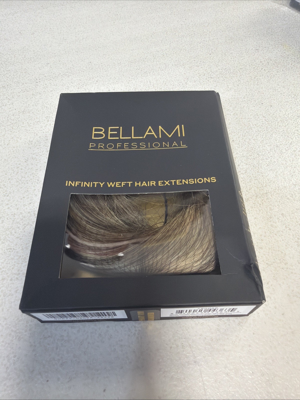 BELLAMI INFINITY WEFT Color CHOCOLATE REVEL #1C2418/46/4 Hybrid 16in -60g