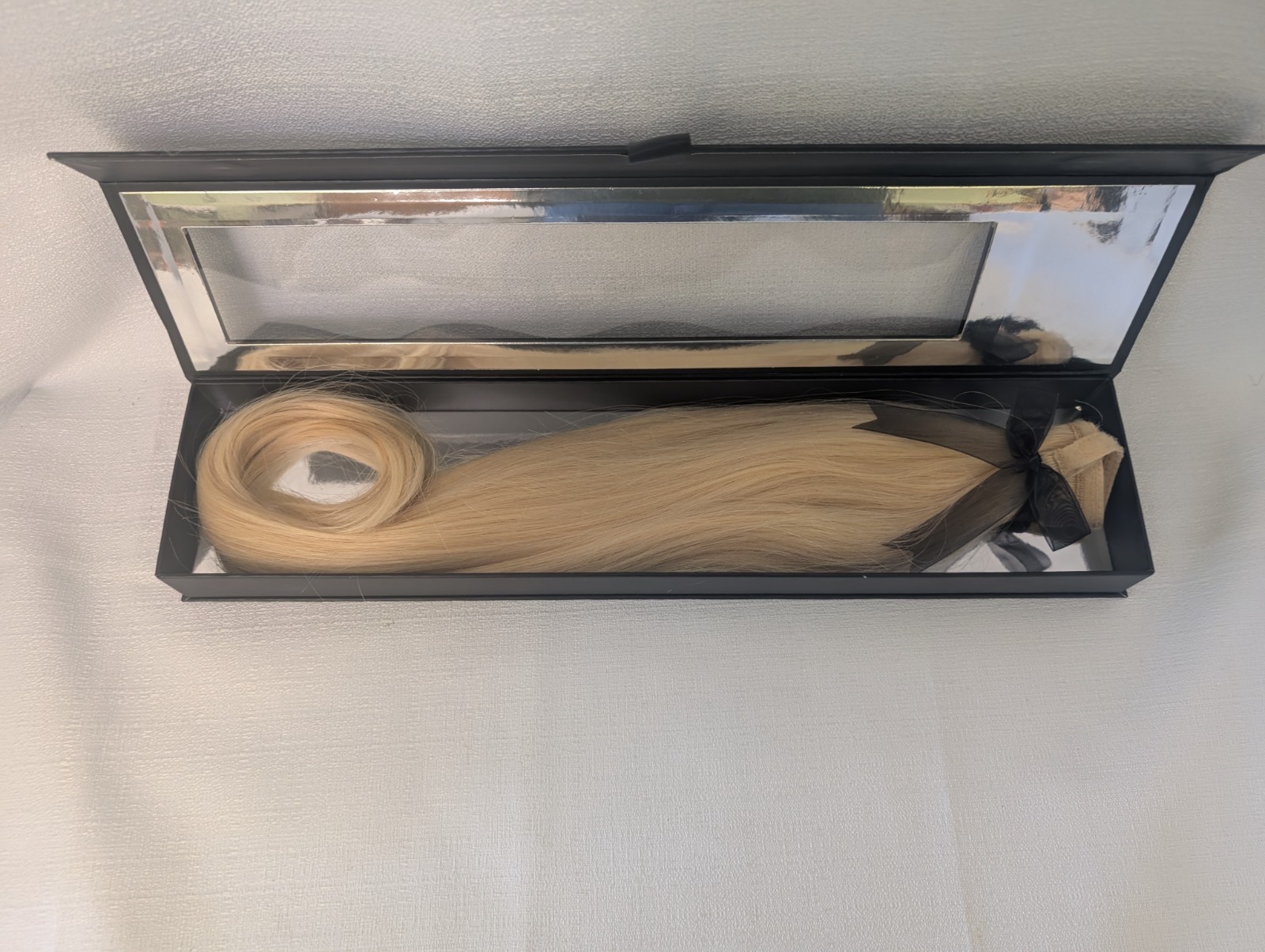 Bellami Fitzsimons 20″ 100% Human Hair Beach Blonde Ponytail Extension