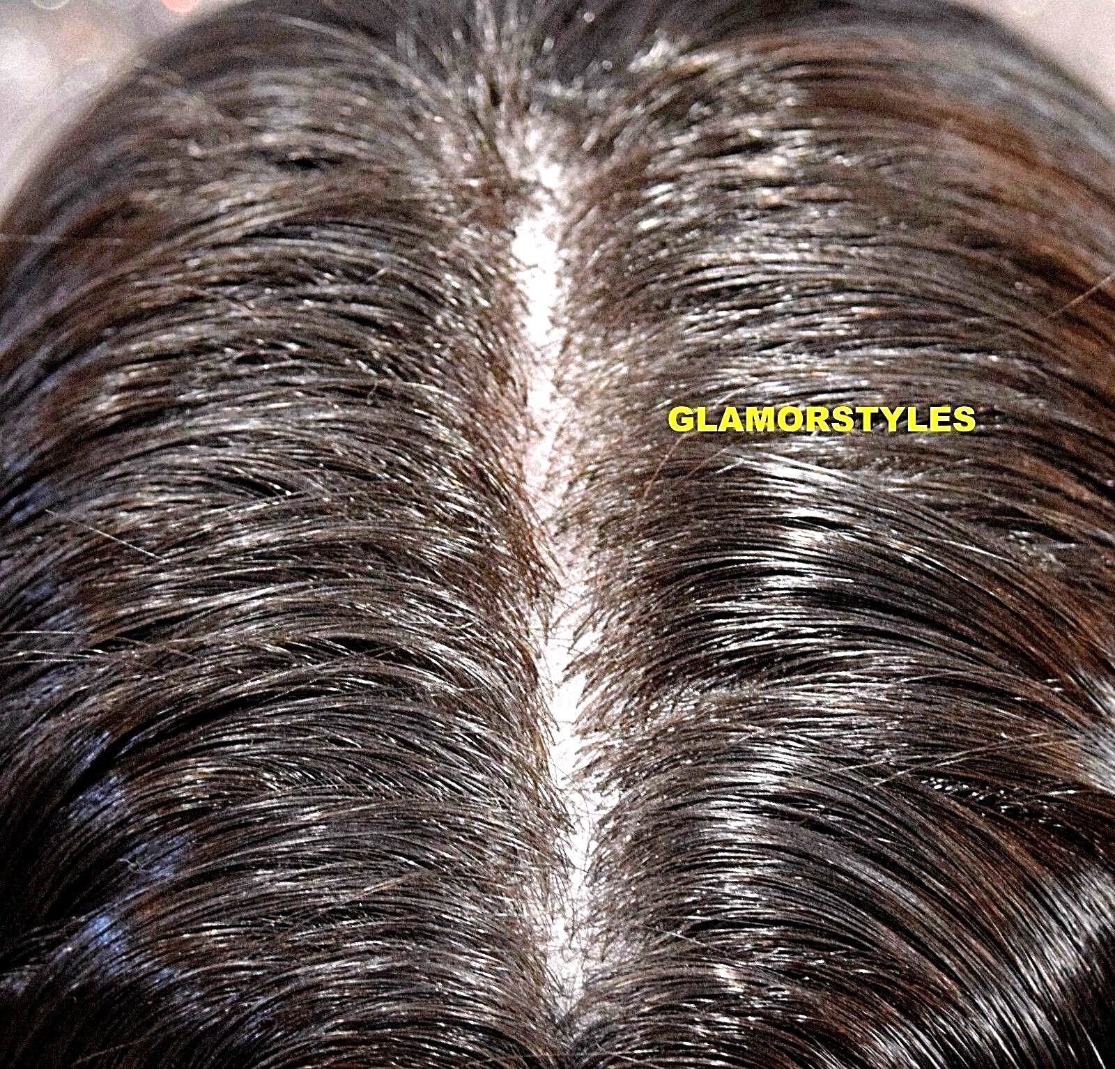 40” FULL WIG EXTRA LONG STRAIGHT SKIN HAIR PART DARK BROWN #2 HAIR PIECE NWT