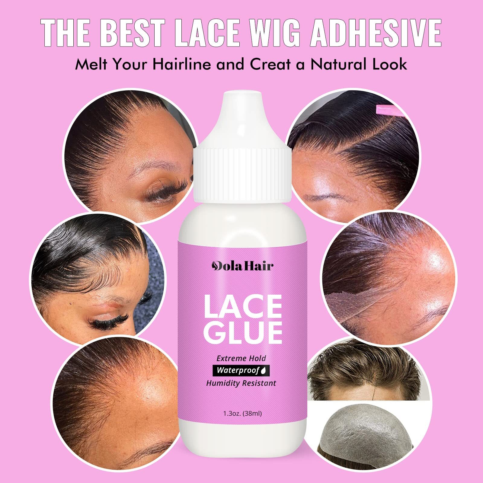 Wig Glue Spray for Front Lace Wig Lace Melting Spray for Wigs Melting Spray L…