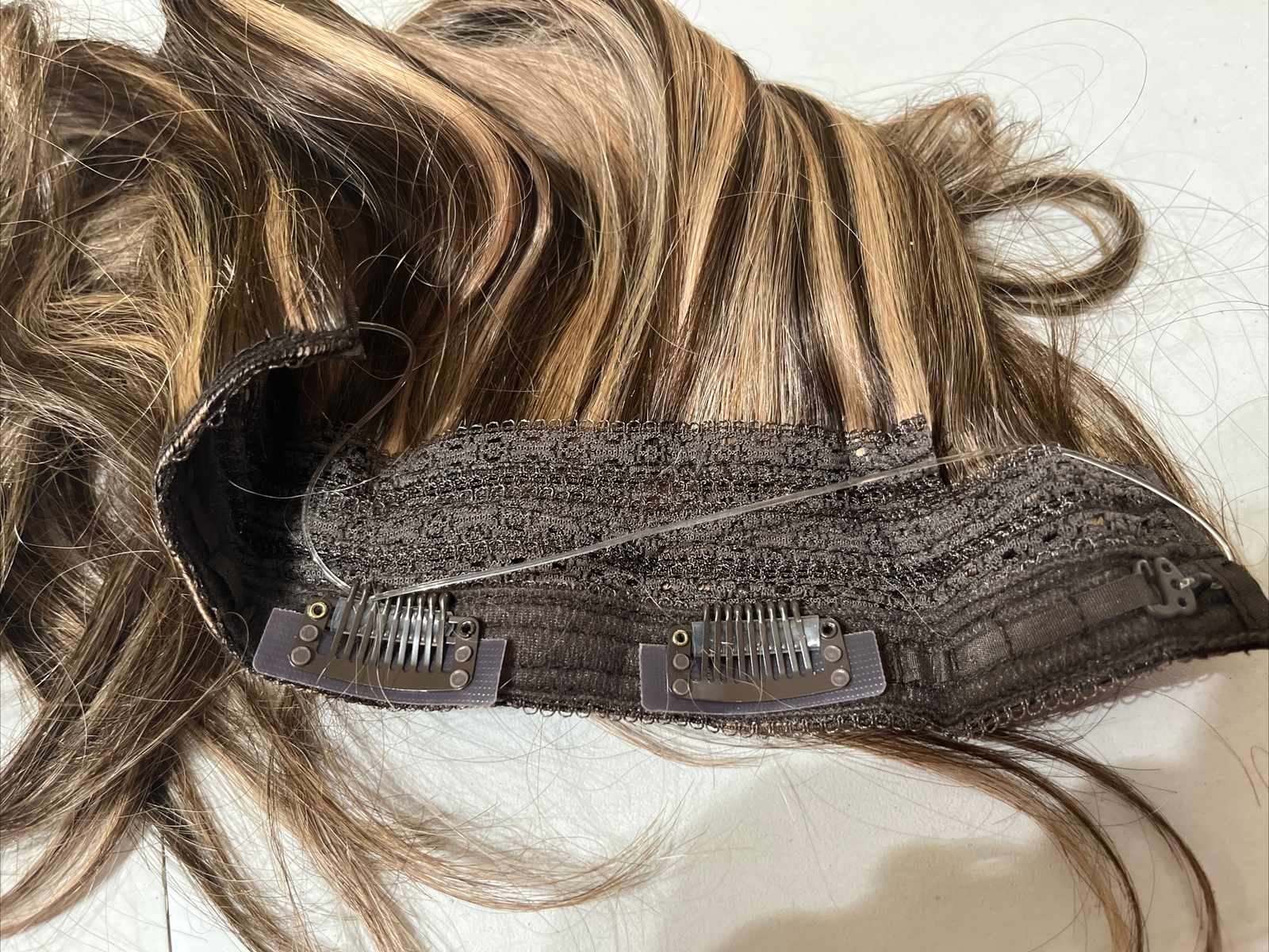 Sunny Hair Clip In Extension Medium Brown Blonde Color