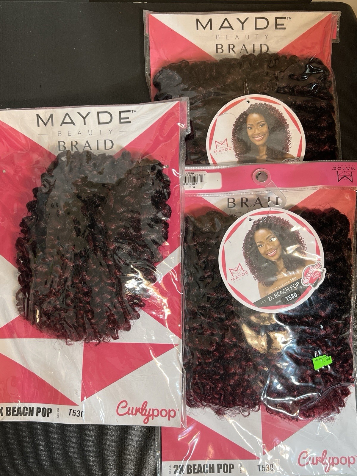 Huge Hair Extensions Lot 40+ Pcs Mixed Virgin Human Hair Crochet Braids Outre