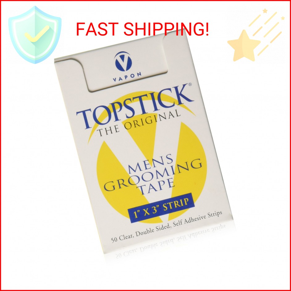 Topstick Clear Hairpiece Tape (1 Roll)