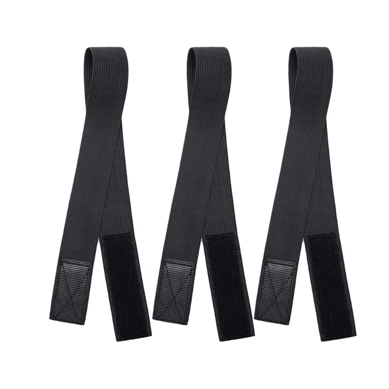 3pcs Elastic Wigs Bands Adjustable for Effortless Laying and Styling Comb