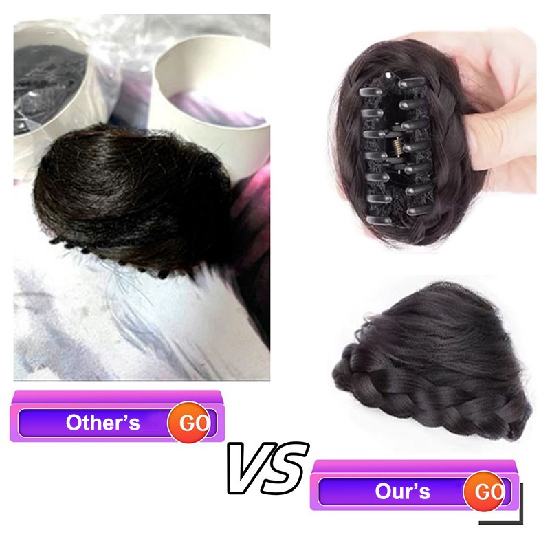 1Pcs Simulation Hair Bag Ball Head Hair Clip Cat Ear Hair Clip Cat Ear Hairpin
