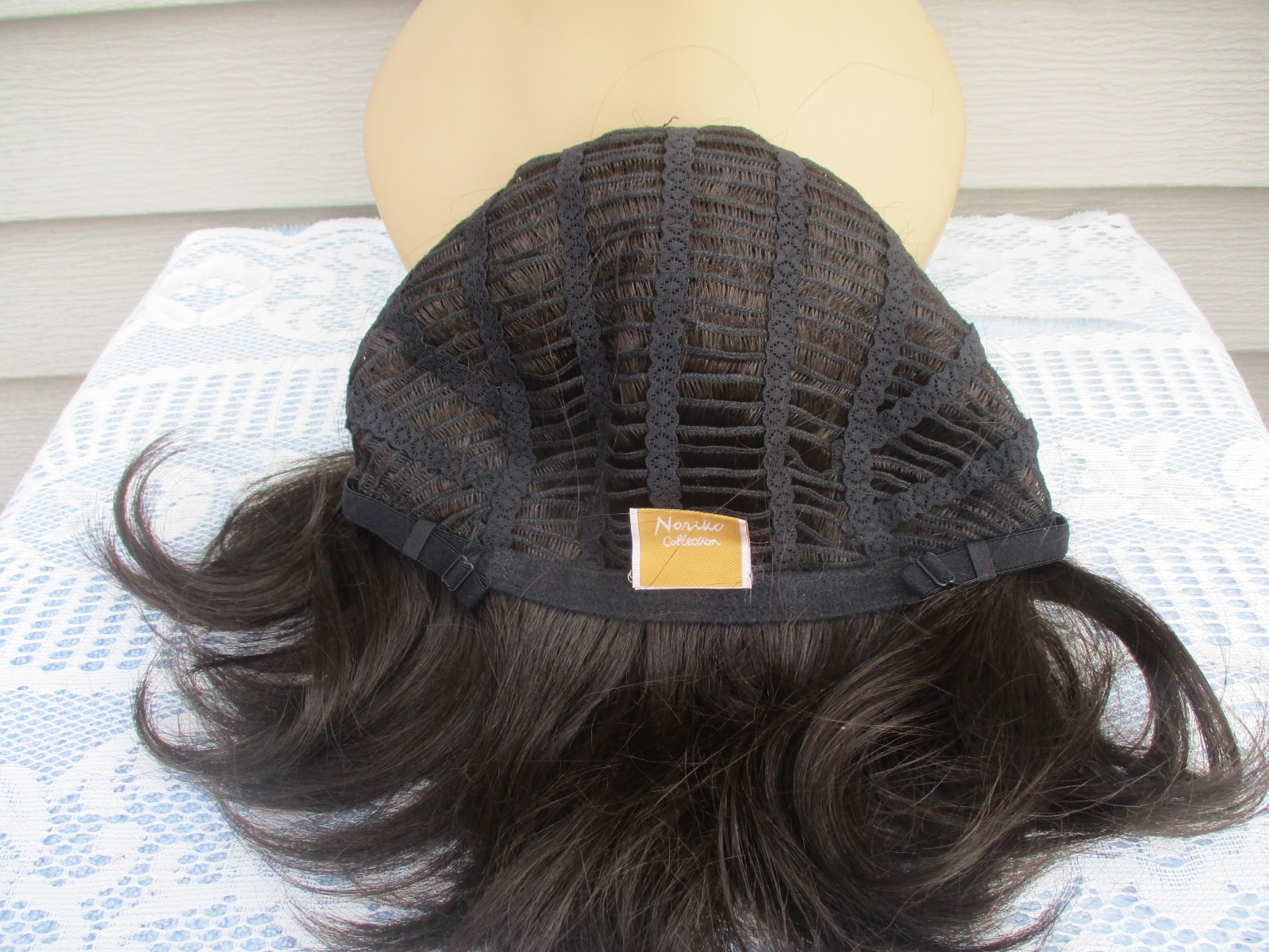 Noriko Wig CLAIRE Color CAPPUCINO Dark Brown Flip Style PLEASE READ