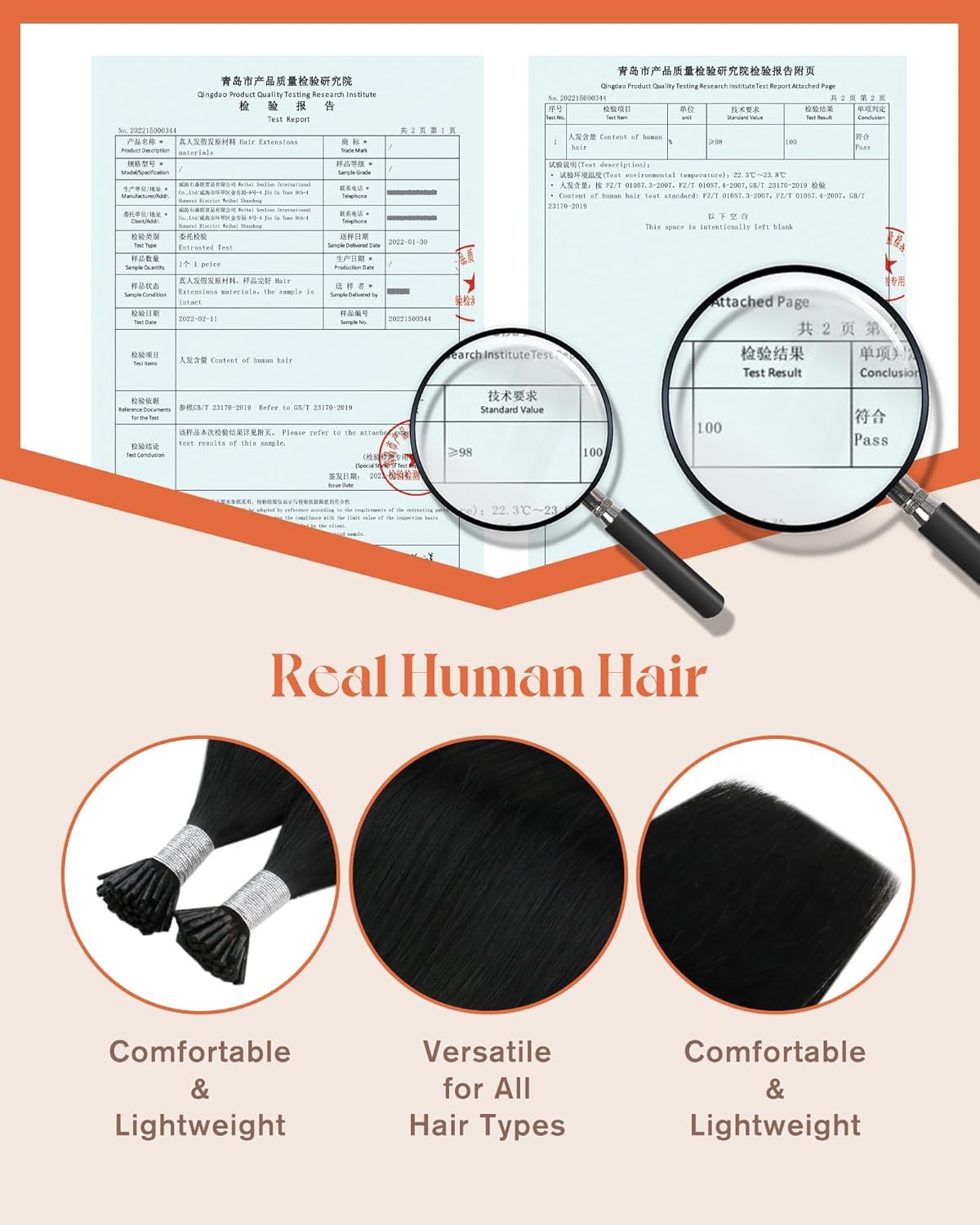 Sunny I-TIP 24in Black Hair Extensions – I-TIP_1_24_50G3