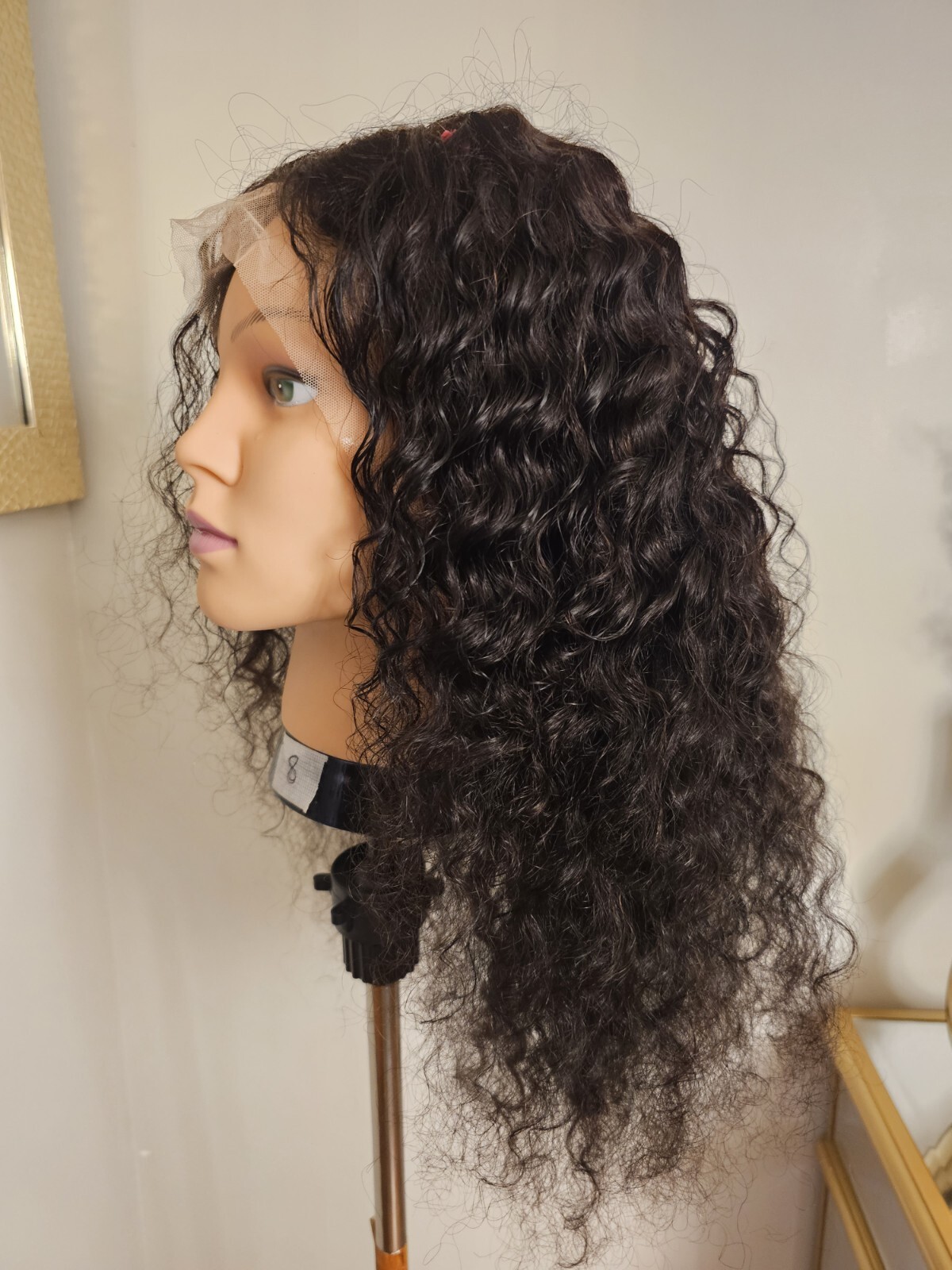 High Quality regular Top 18 to 20″ straight 100% Virgin Human Hair Lace Wig