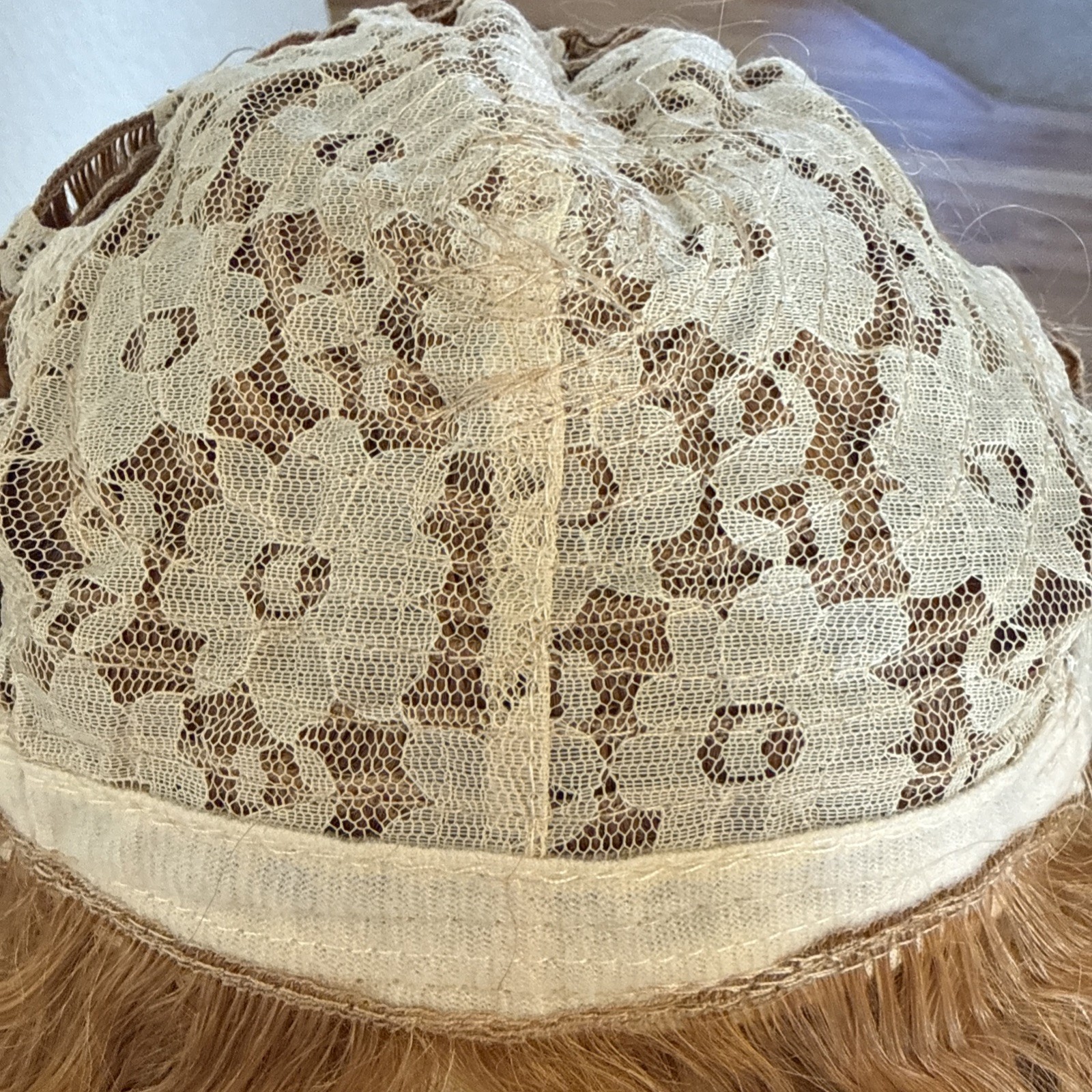 Kinky Curly Short 12”Lace Cap Golden Blonde 12” Synthetic 168