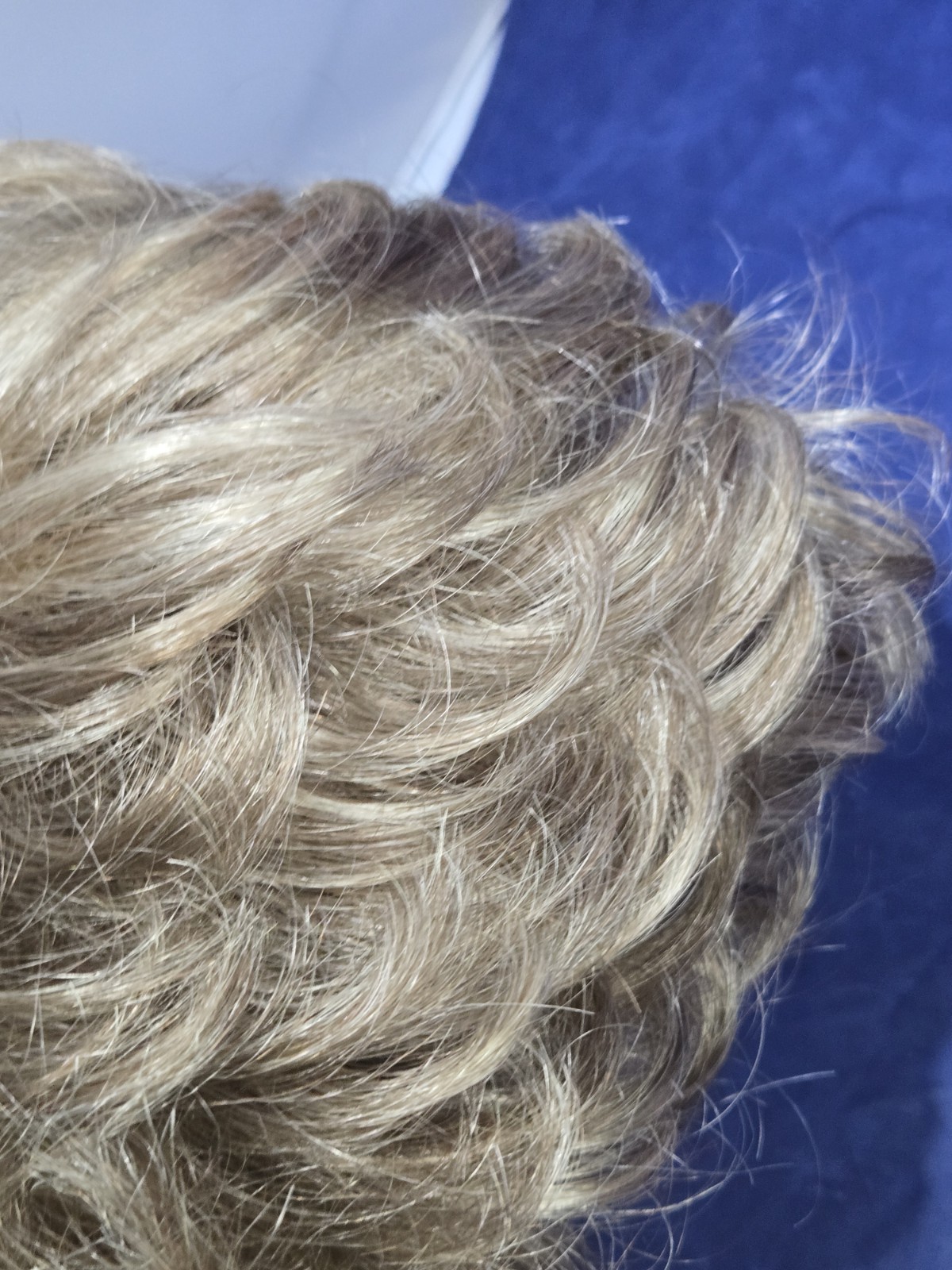 The Wig Company Tiffany Wig 18/22 Ash Blonde Frost Short Curly Voluminous TWC