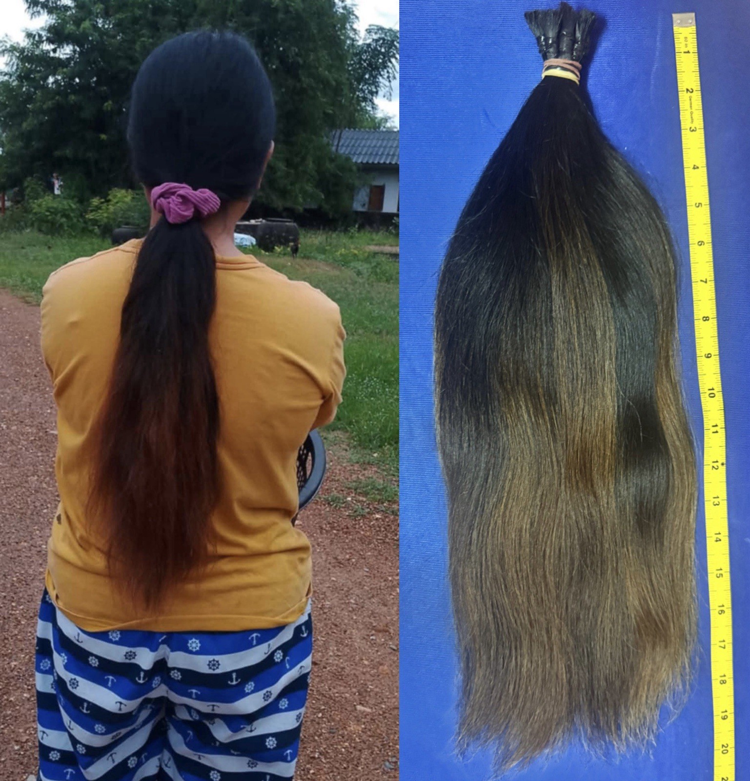 1415 human hair 19 inch