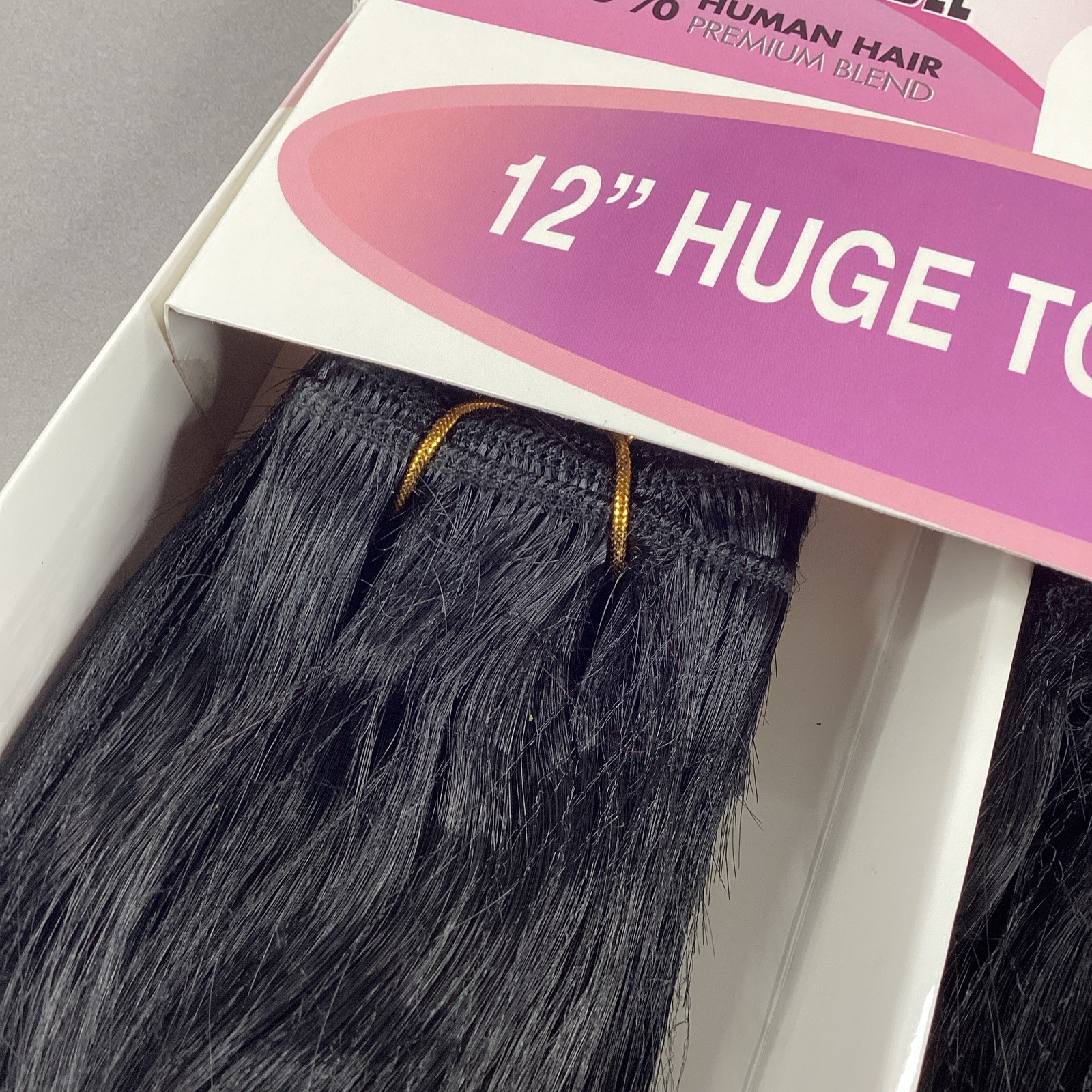 Ripple Deep #Jet Black 16” 18” All-in-One Premium Synthetic Hair Extensions
