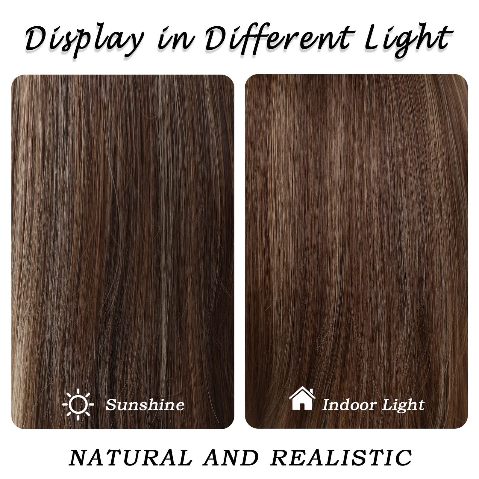 7JHH WIGS Honey Blonde Wig with Bangs Long Brown Wigs for Women,Layered Heat …