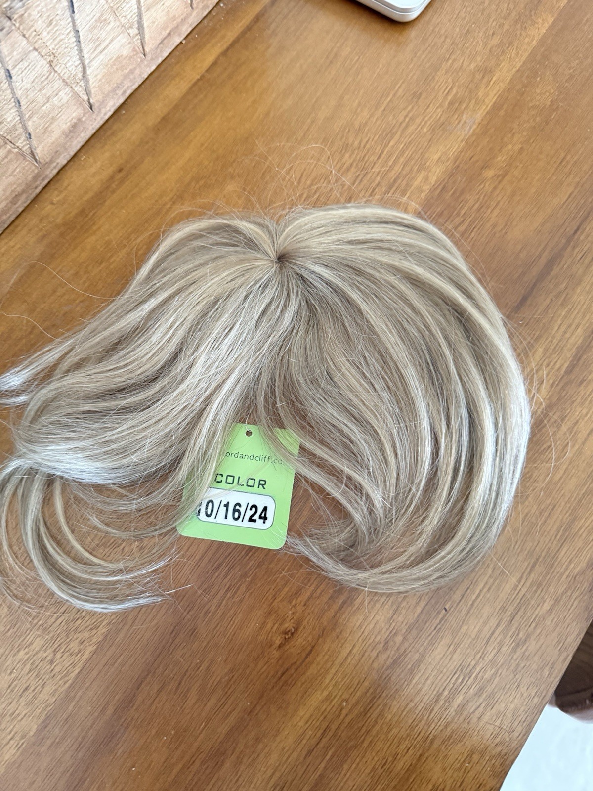 NEW Lord & Cliff 100% Human Hair Clip In SeSe Bangs Hair Couture Feather Bangs
