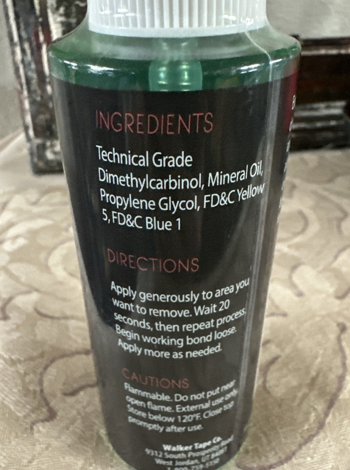 BEAUTIFY Hair Extension Release 4oz Spray bottle by Walker Sealed New