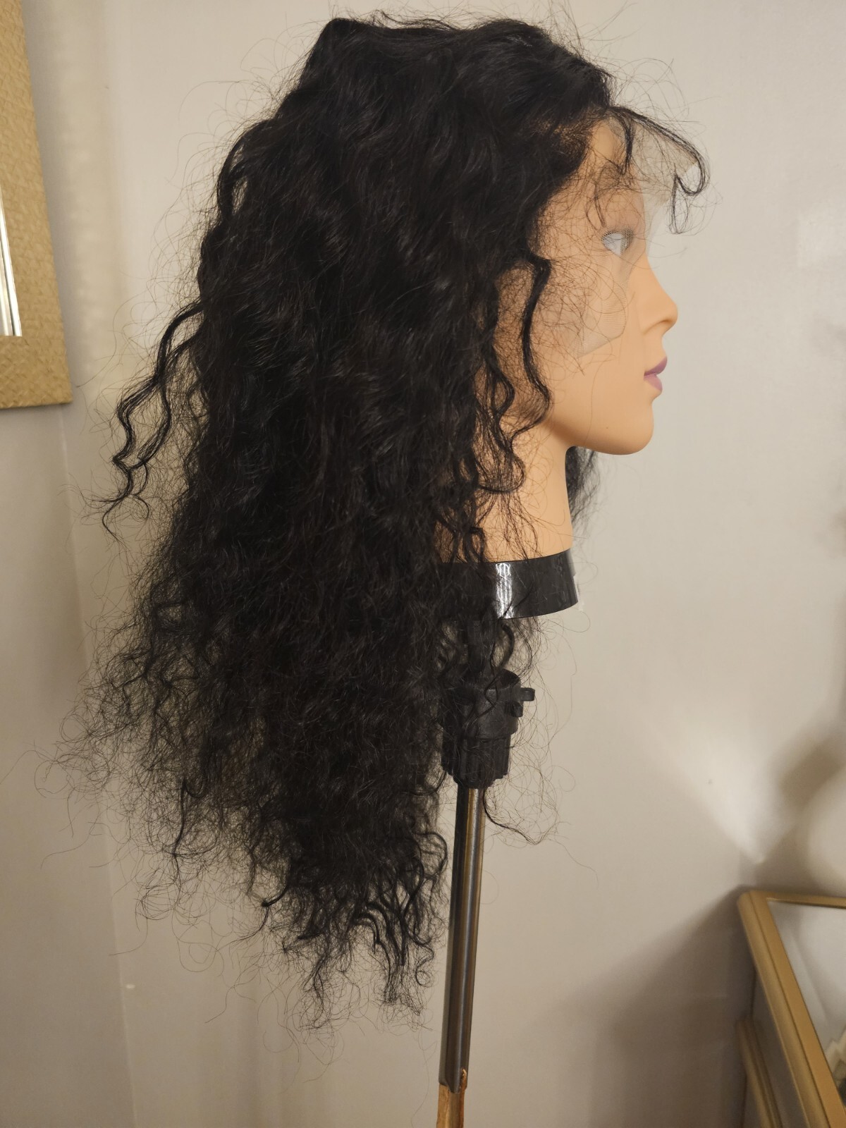 High Quality regular Top 20 to 22″ straight 100% Virgin Human Hair Lace Wig