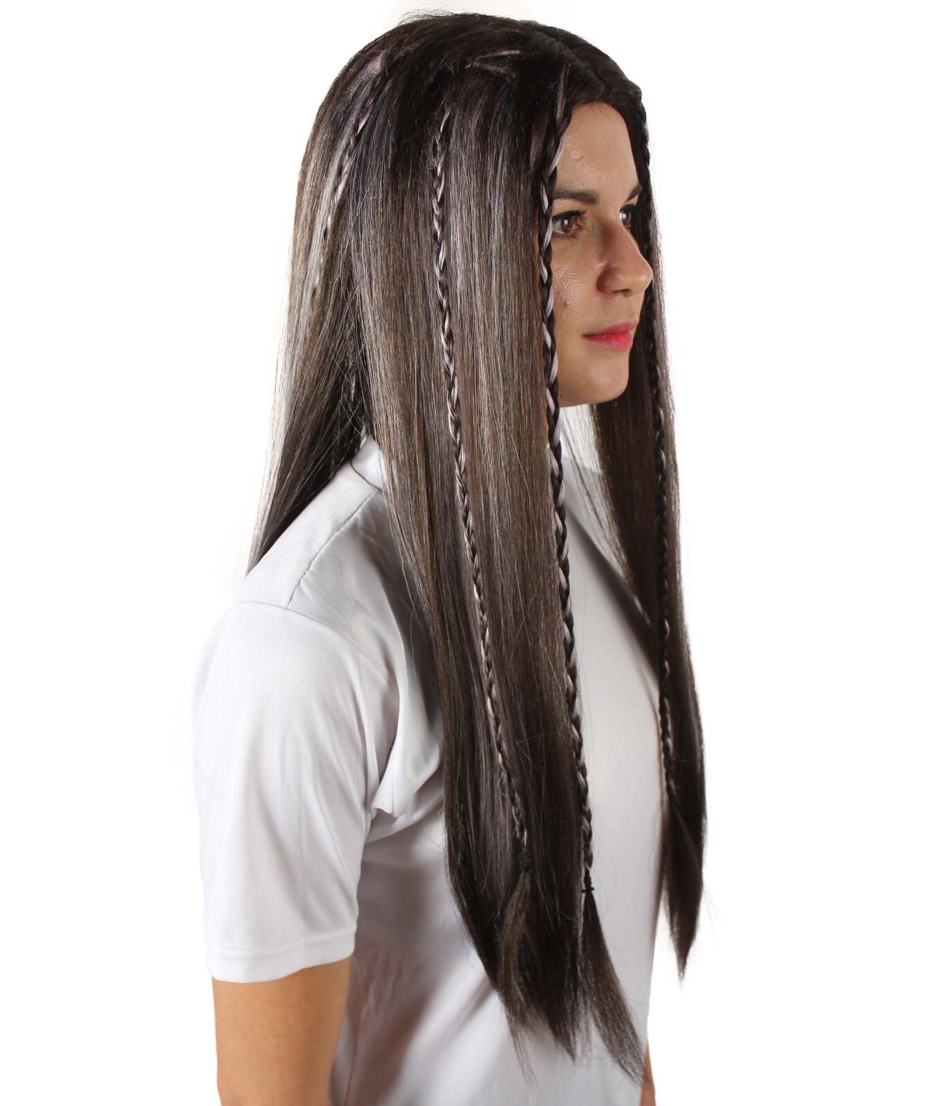 Adult Women Teenage Social Media Sensation Dancer Black and Blonde Braid HW-7038