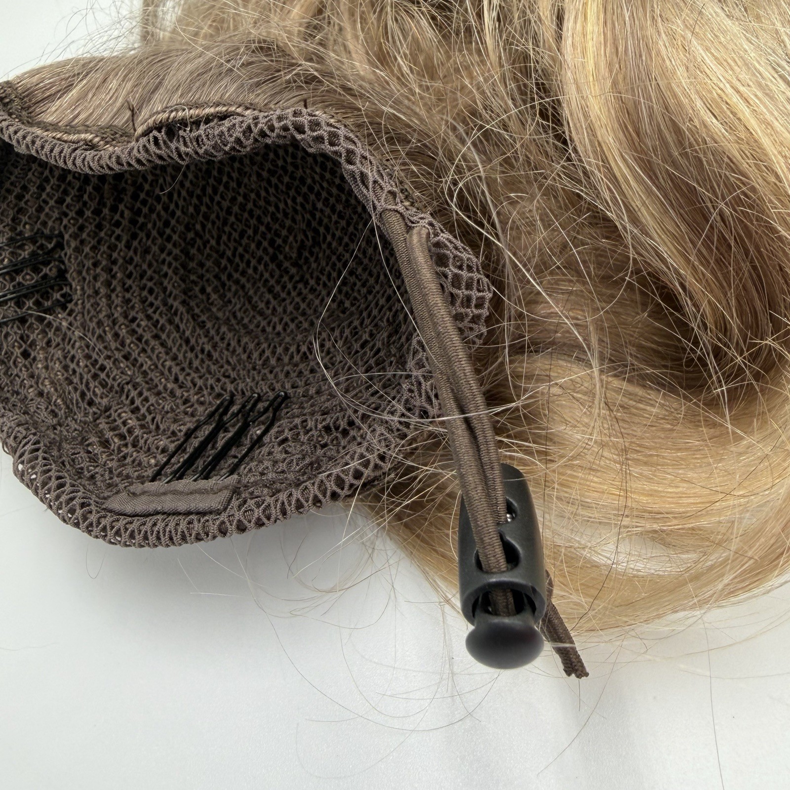 Luxy Hair Clip-In Bun Extension Blonde/Brown Hair Color 5AT19