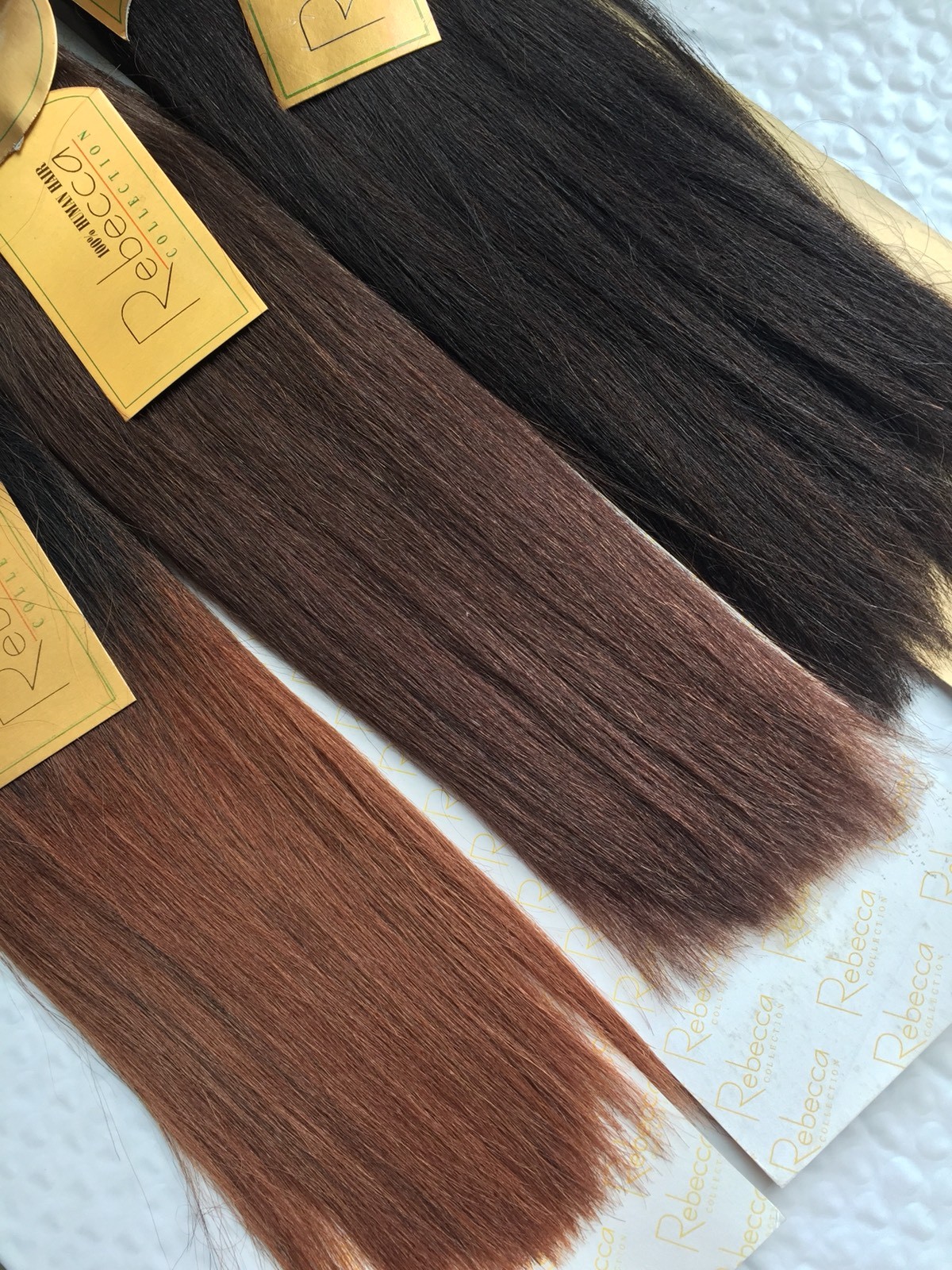 100% Human Hair For Weaving, 12″ Long Yaki Perm Style by Rebecca Collection!