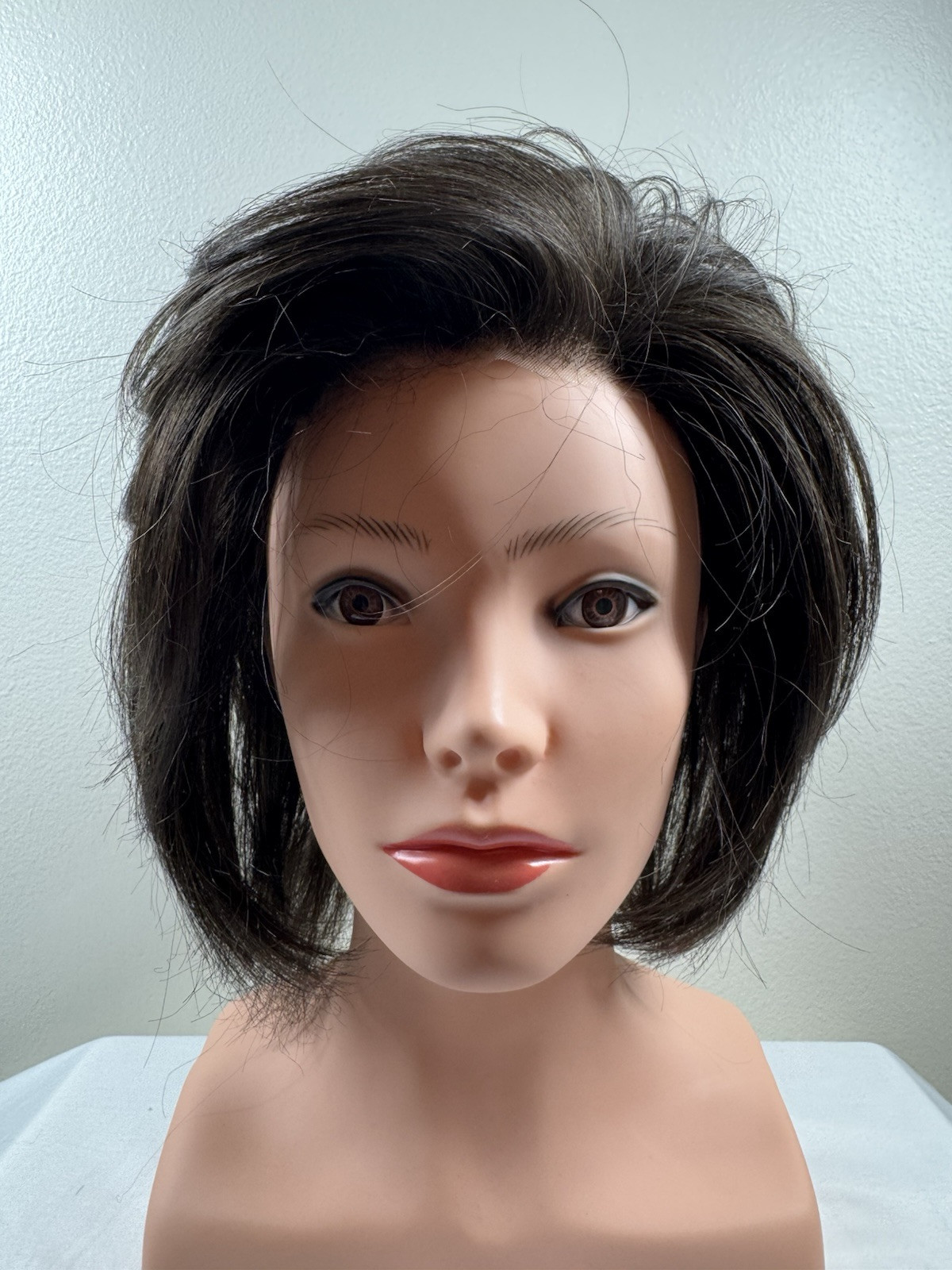 MONIKA Wig by ESTETICA, R4/6 | Dark Brown and Chestnut Brown Blend USED