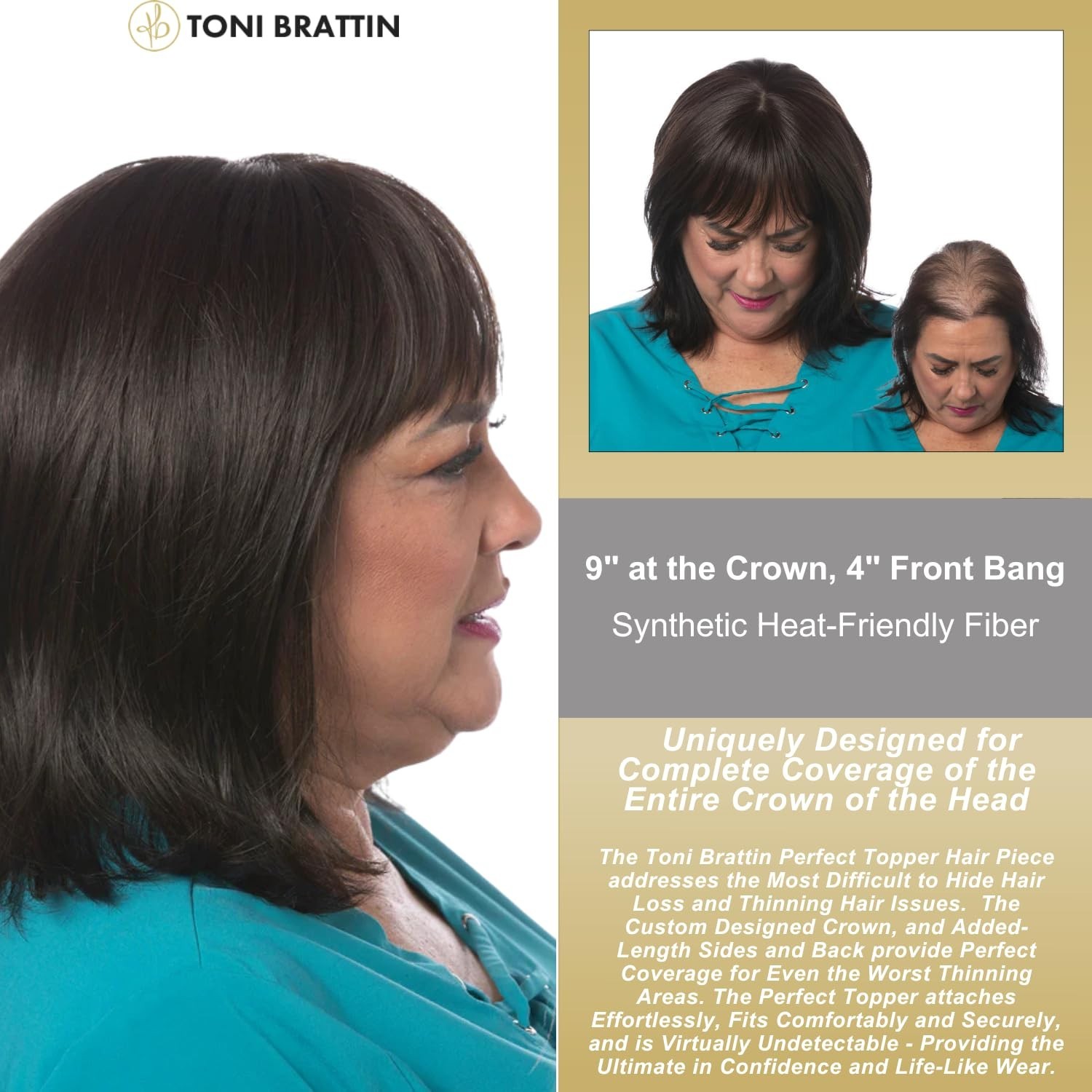Toni Brattin wigs TOPPERS