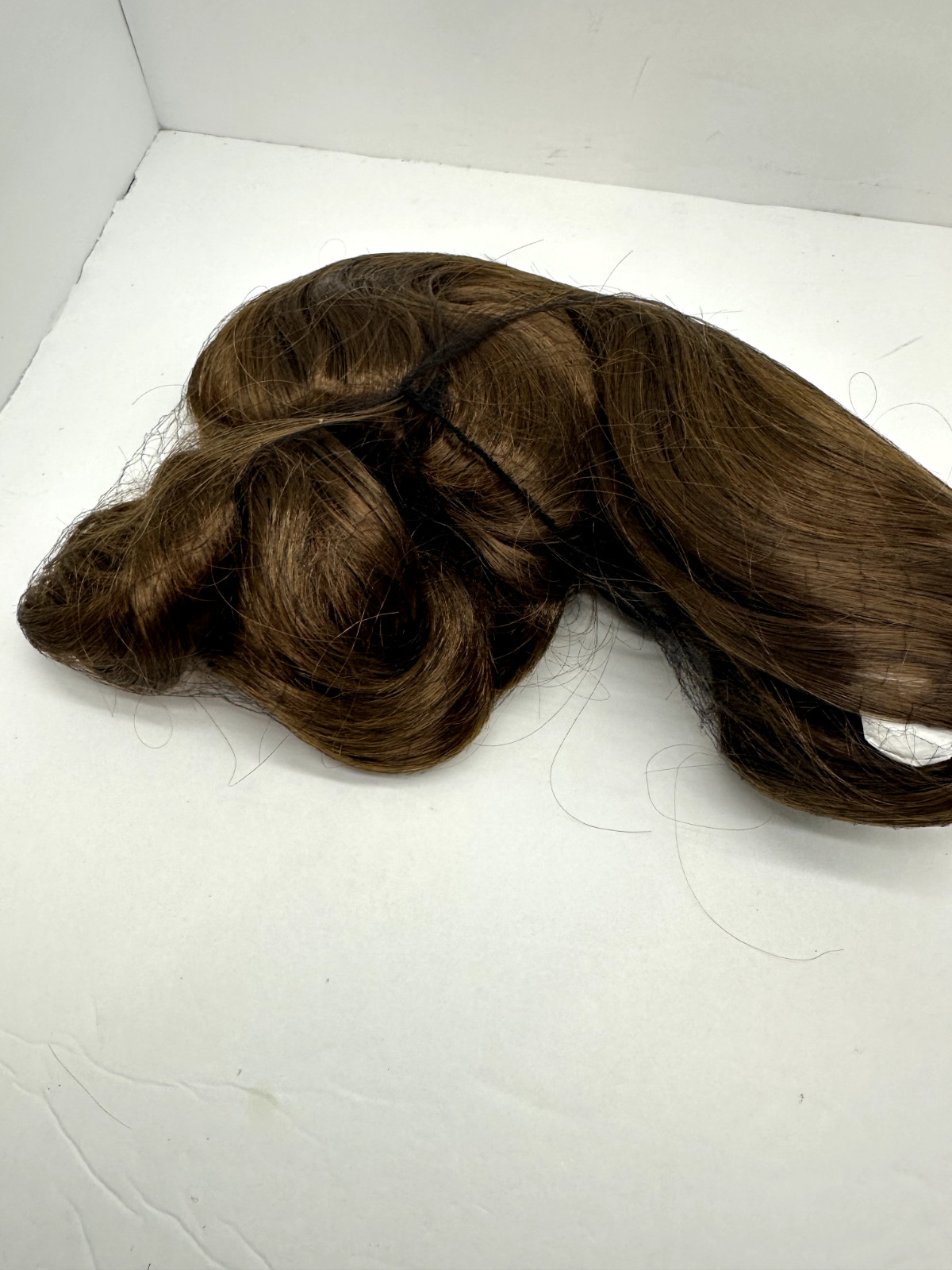 Dark Brown Synthetic Wig – Realistic Look, Non-Human Hair- high-quality