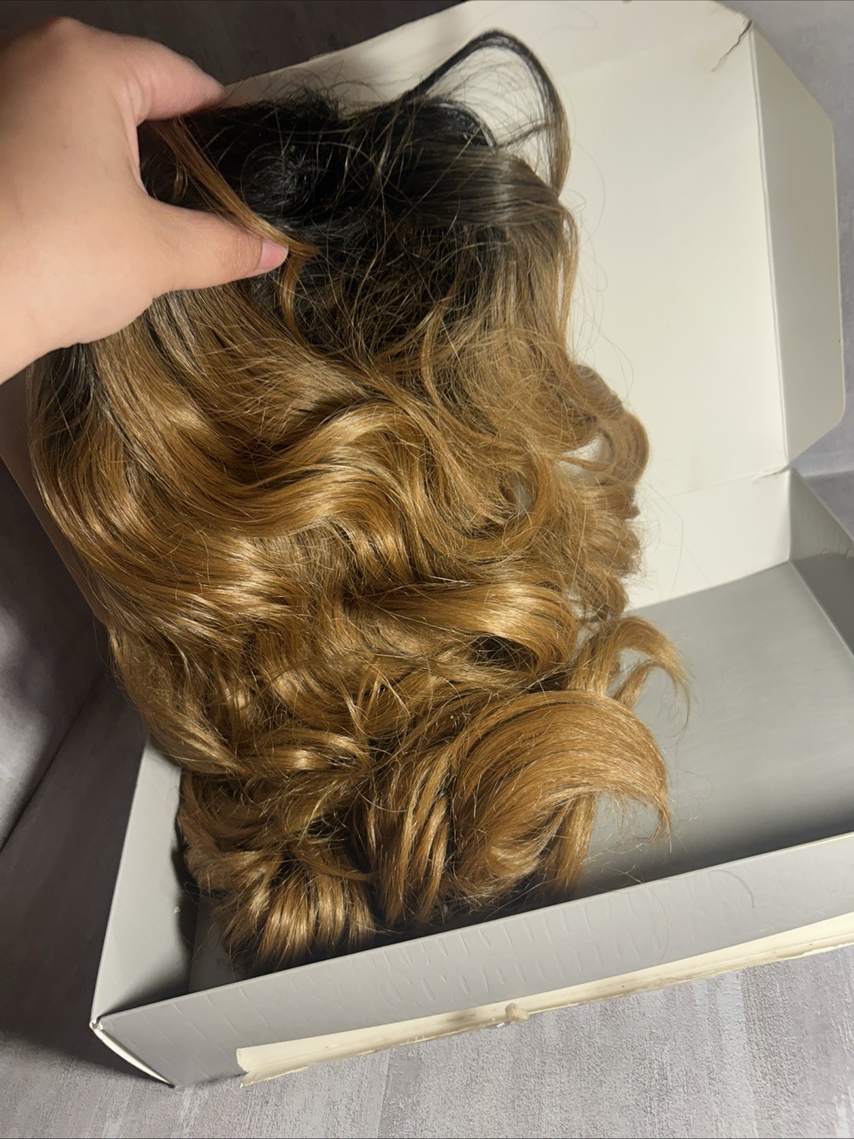 Ruman And Human Wig RL-Tina DR-27 Long Curling Iron Safe Free Ship L12