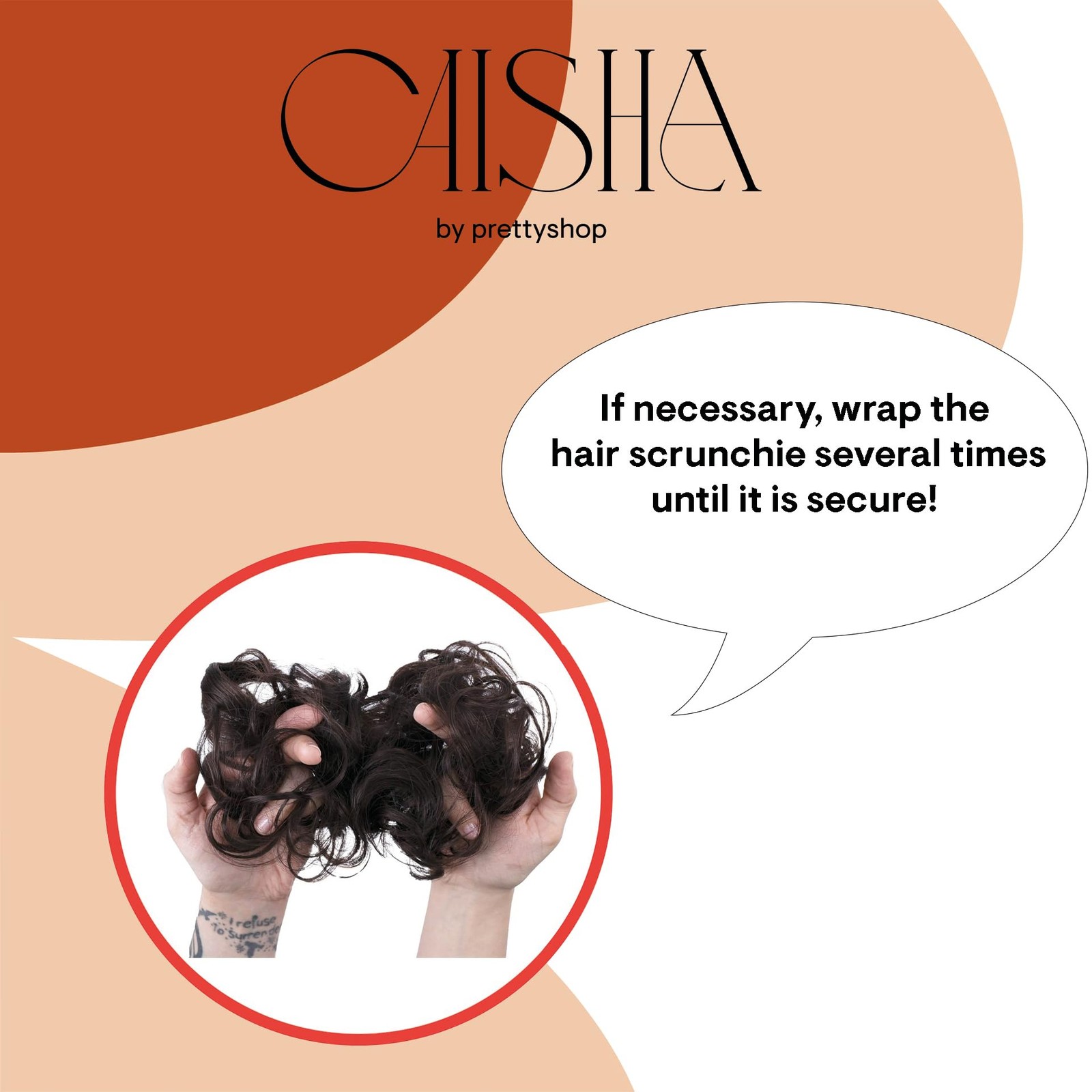 Ash Brown 18 Inch G10B Heat Resistant Synthetic Fiber Hairpiece Hairband