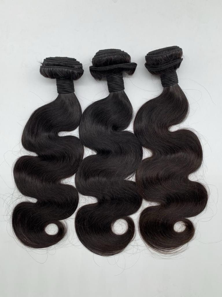 Brazilian Body Wave Bundle Deal Human Hair 100% Virgin Weft Extensions 8 10 12