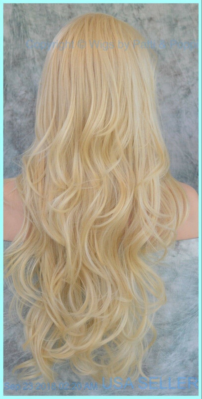 CALI BLONDE Long Lace Front Wig by Sepia – Flowing Soft Waves – Fast Ship