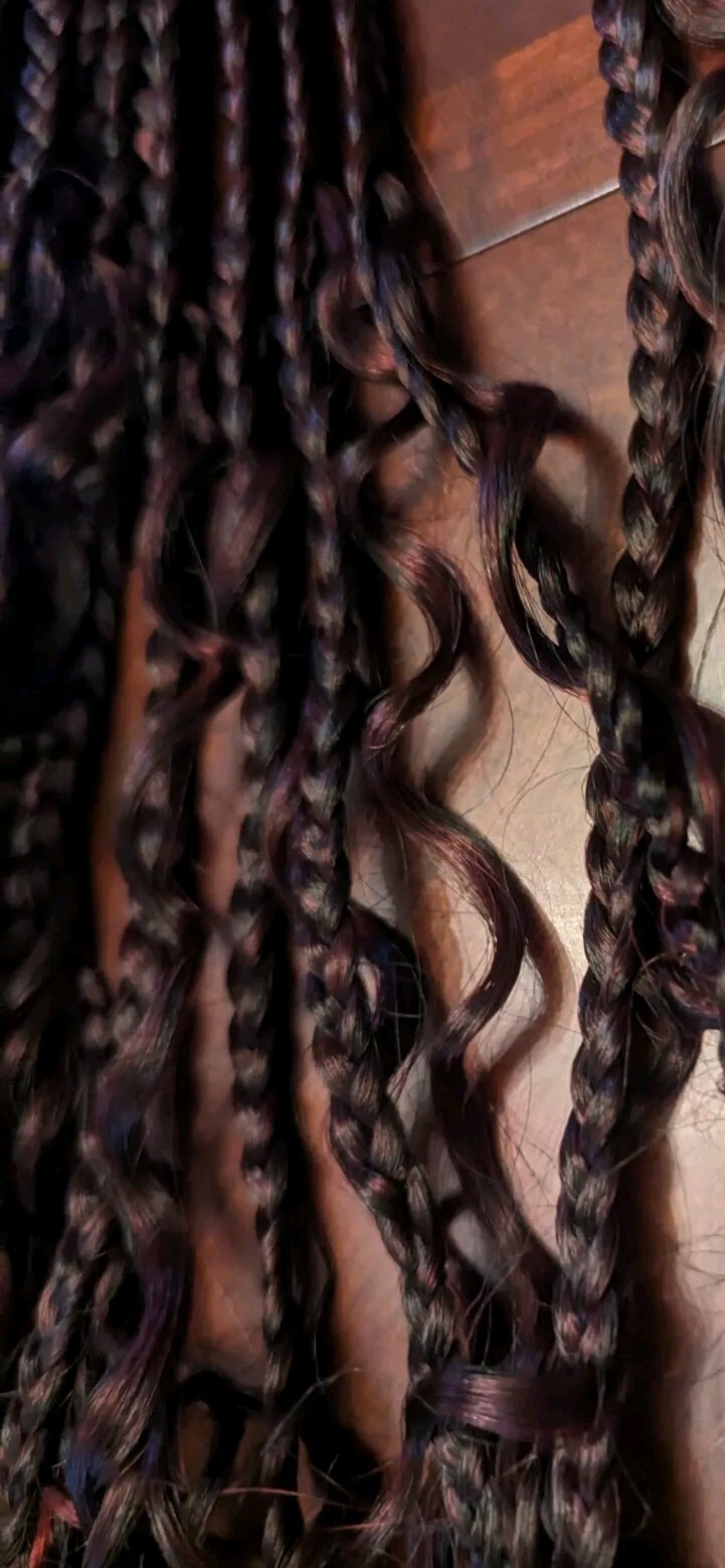Passion Twist Hair Burgundy 18″ – 8 Pack High Quality Synthetic Bohemian Hair