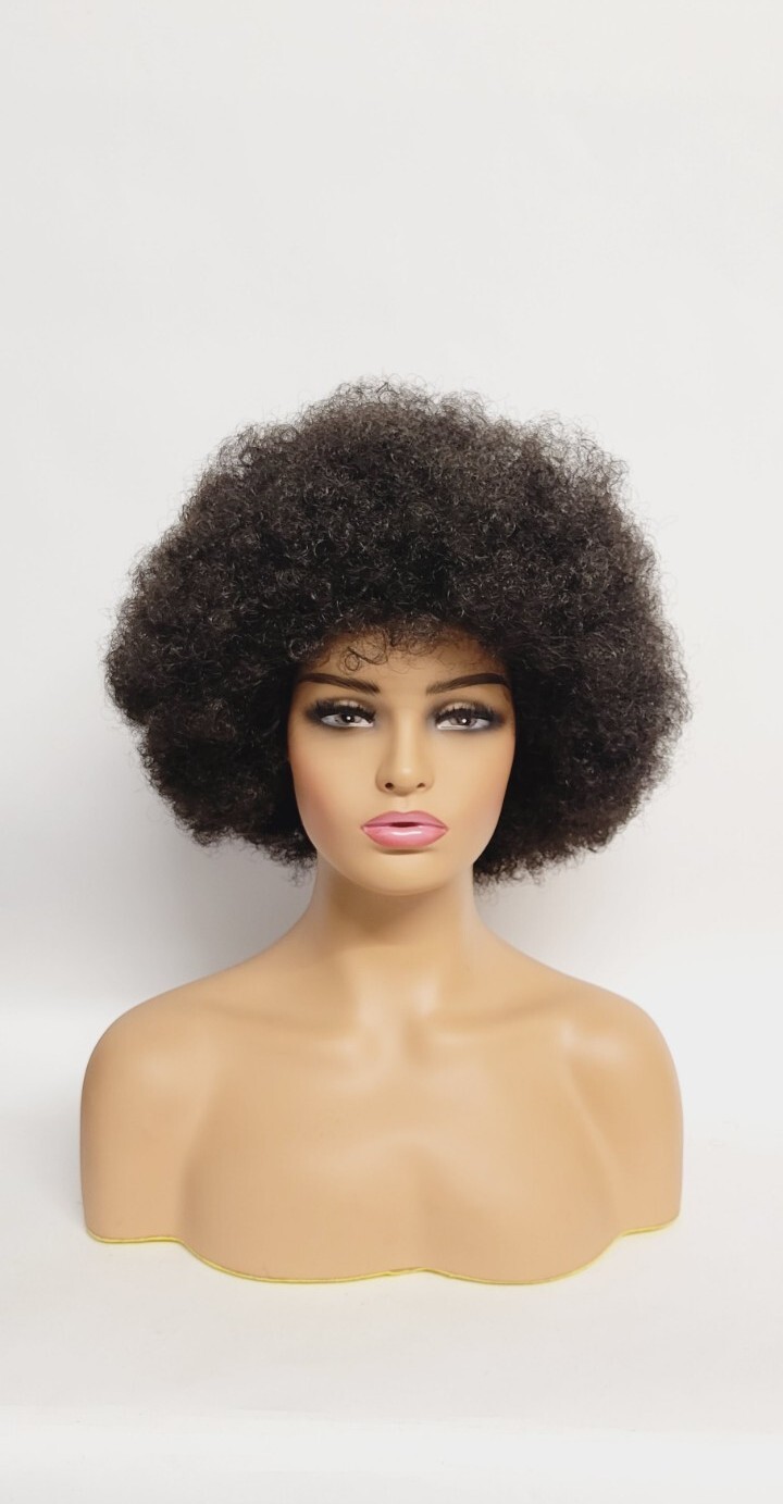 Short Afro Puff Wigs for Black Women Curly Kinky 70s Disco Bouncy Kane Kalon #3