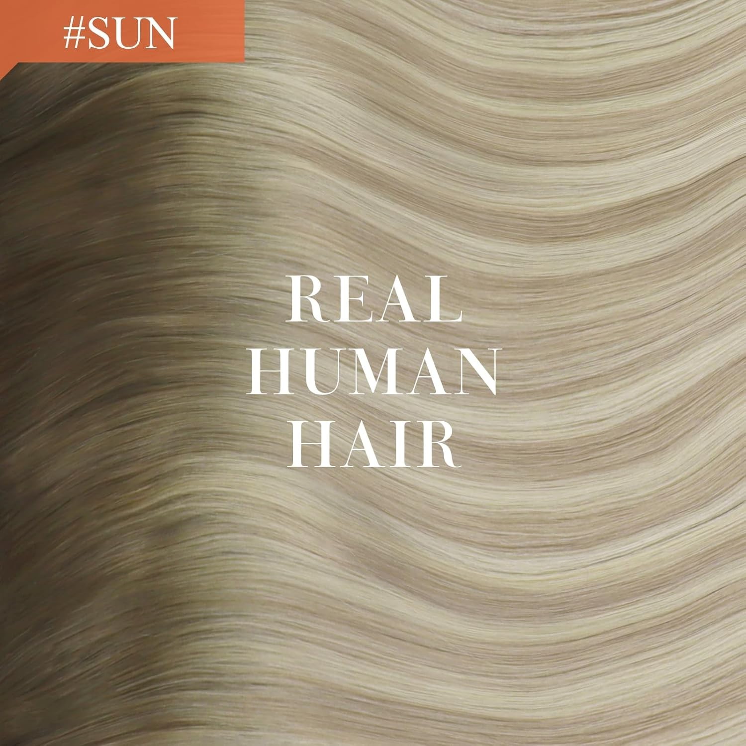 Sunny Hair FISHLINE 16″ Balayage Brown/Blonde Wire Human Hair Extensions FP 8-60