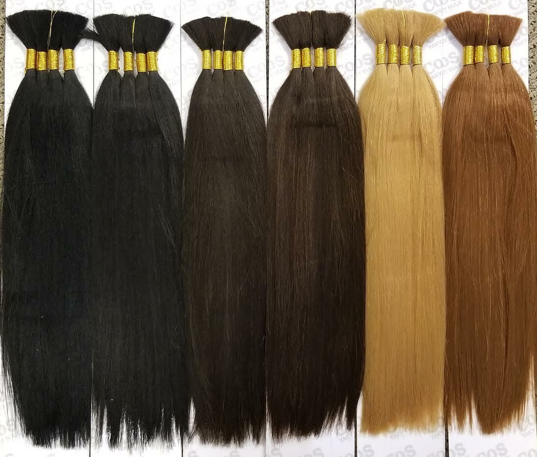Milky Way Human Hair Master Mix for Braiding COS YAKY BULK -closeout sale!!