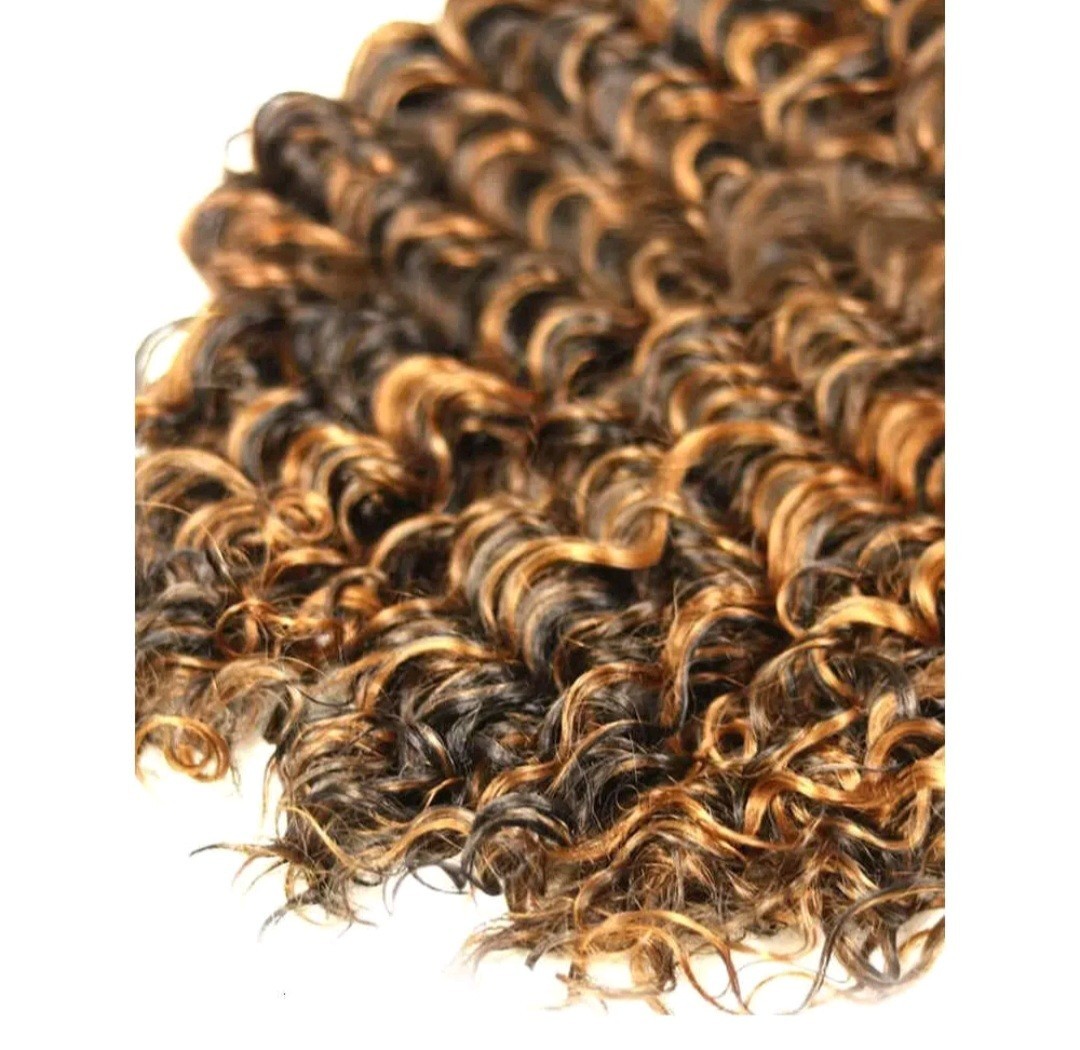 12A 32+32+32INCH REAL PERUVIAN HAIR BALAYAGE PIANO MIX WATER WAVE 4#/27/30# 300g