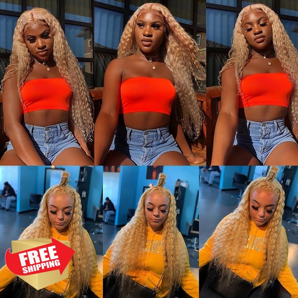 MavKuvx P27/613 Blonde 16 Inch Water Wave