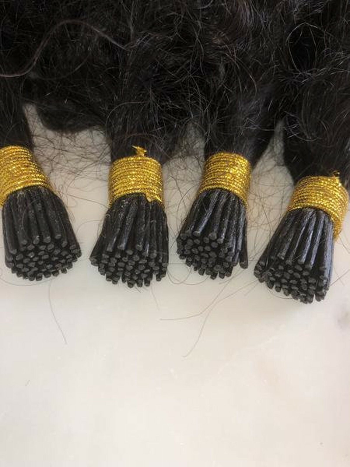 Afro Kinky Curly I Tip Human Hair Extension Microlink I Tip Hair 100pcs 100g