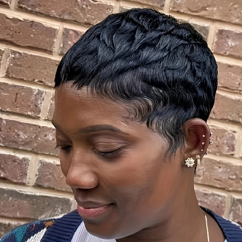 Pixie Cut Wig Human Hair Wigs for Women Human Hair