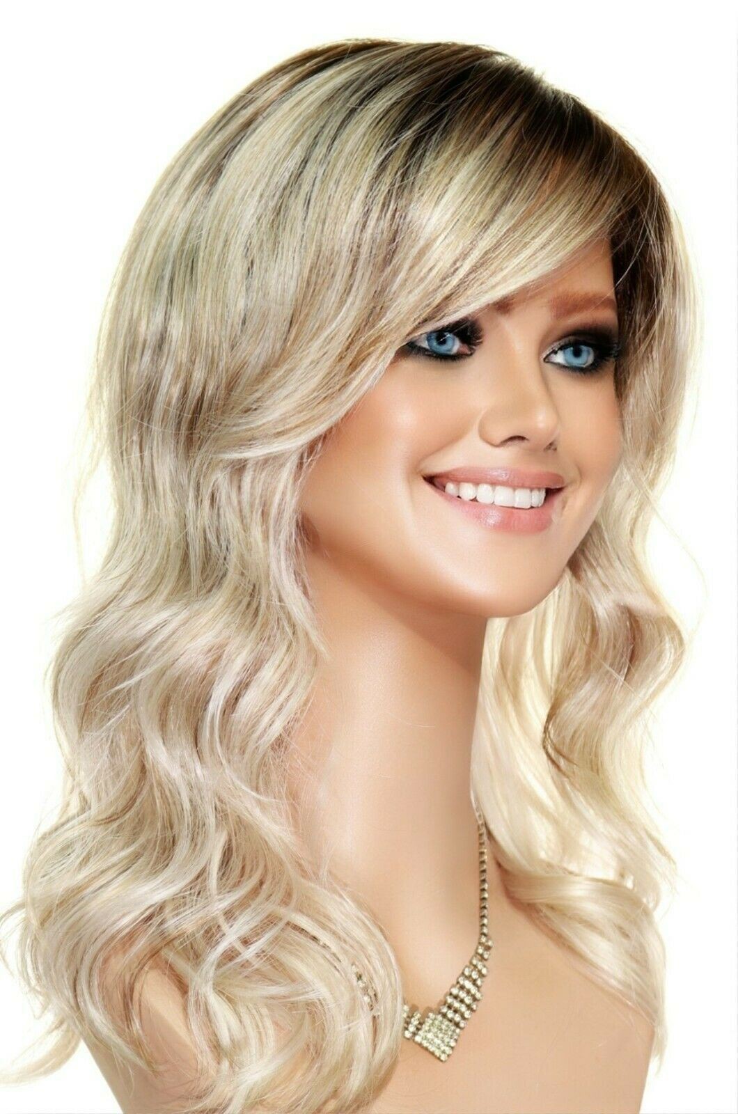 REEVES | PURE STRETCH CAP ESTETICA WIG | Softly Layered Waves VANILLA MACCHIATO