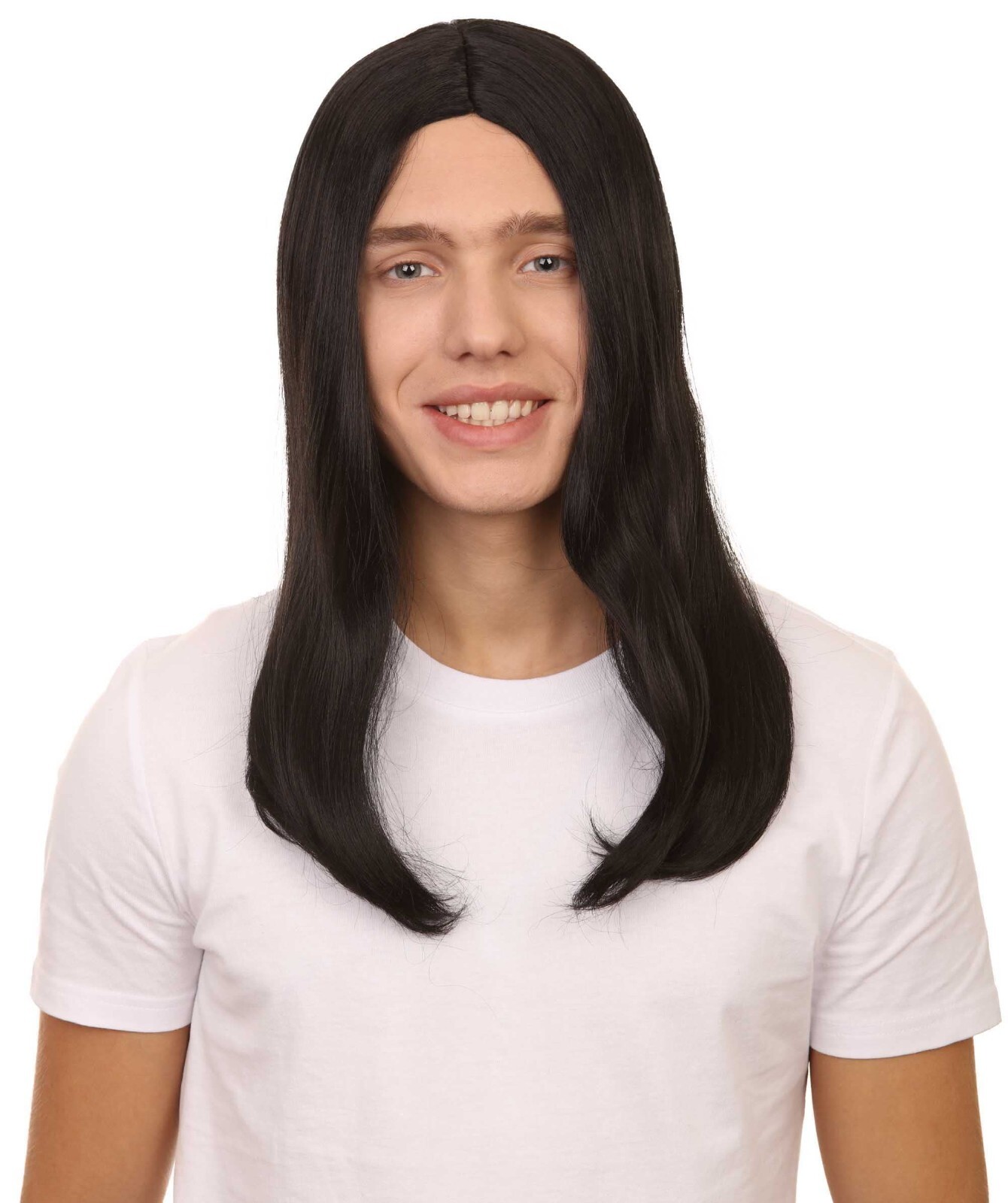 Old World Vampire Men’s Halloween Wig | Premium Breathable Capless Cap HM-328